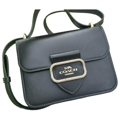 Leather crossbody bag