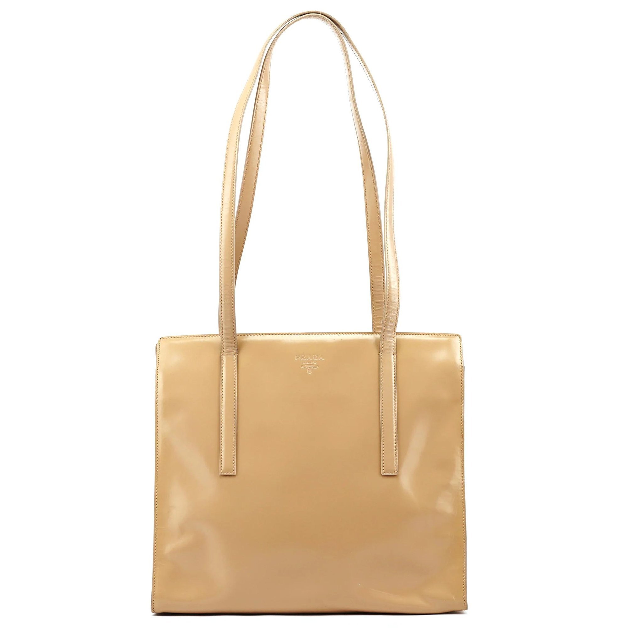 Re-Edition 1995 patent leather tote