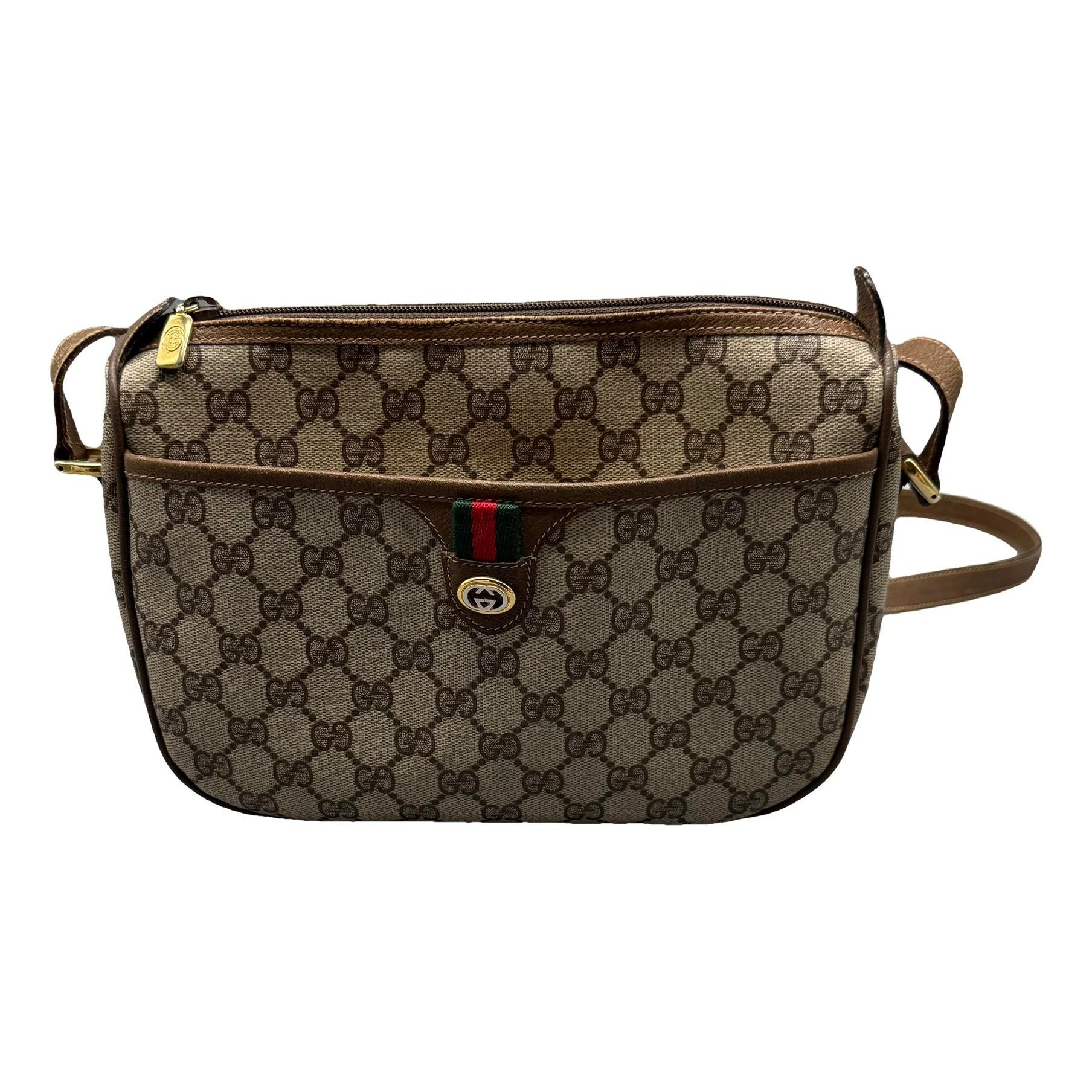 Leather crossbody bag