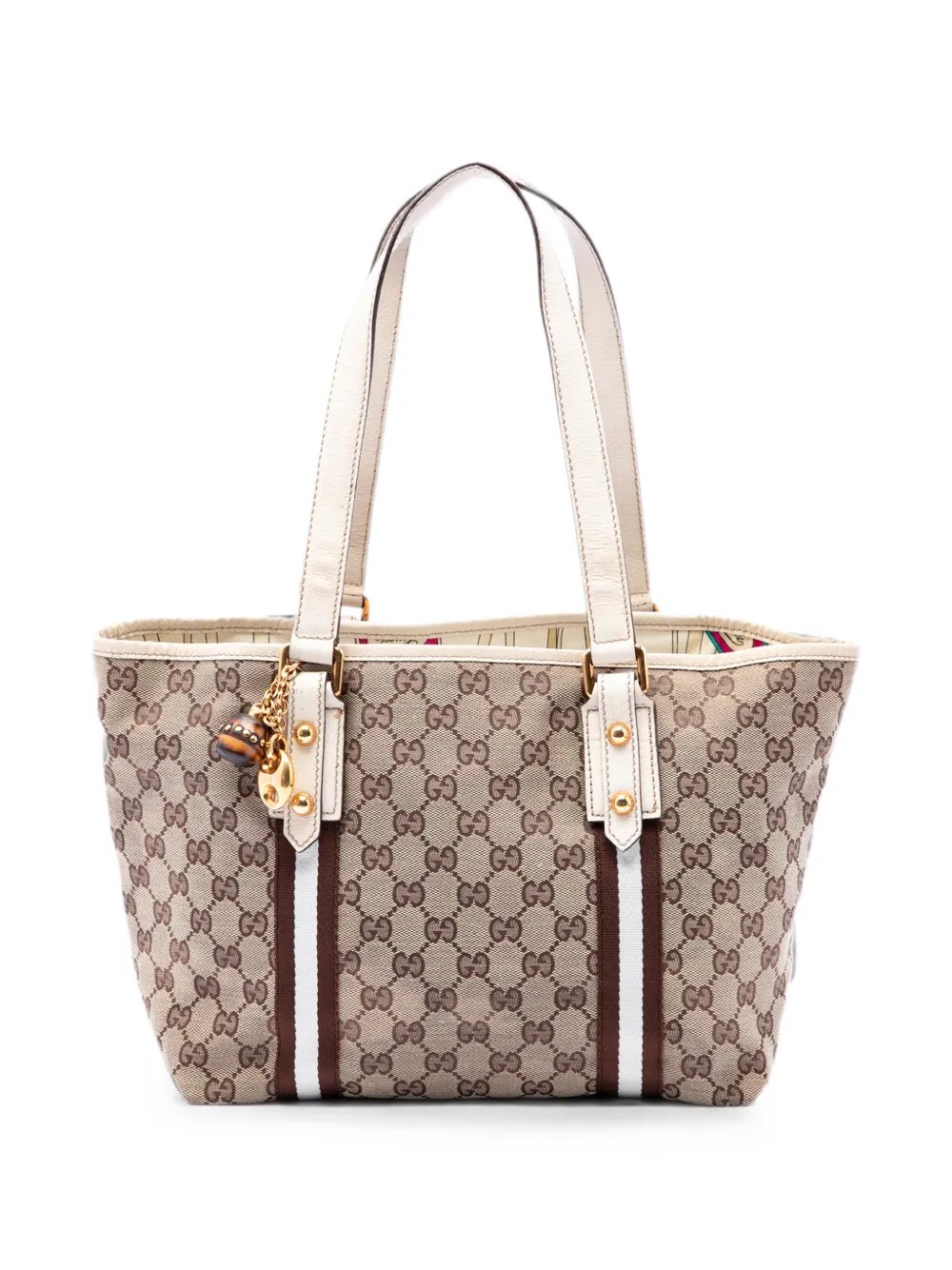 2016-2026 GG Canvas Web Jolicoeur tote bag