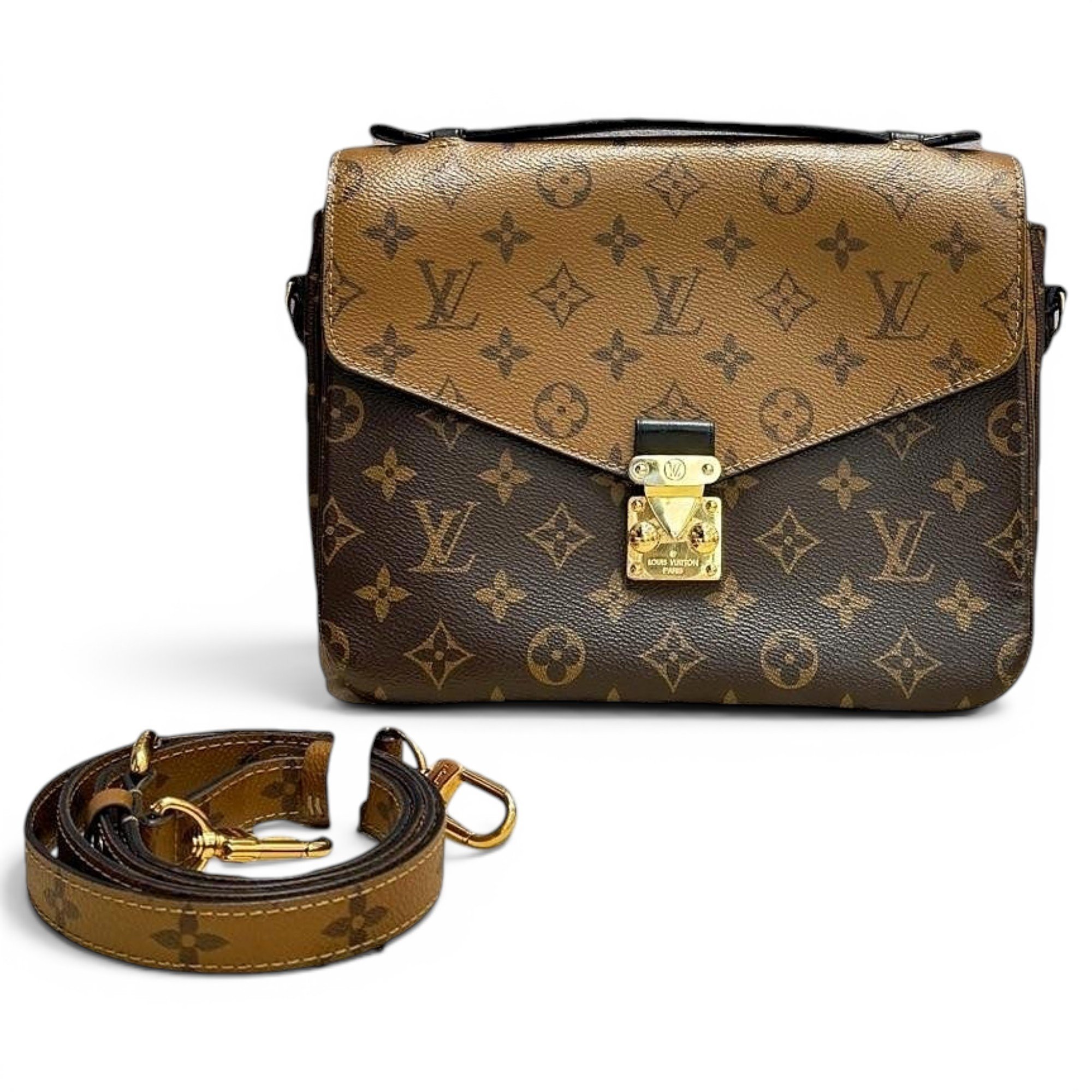 Metis leather handbag