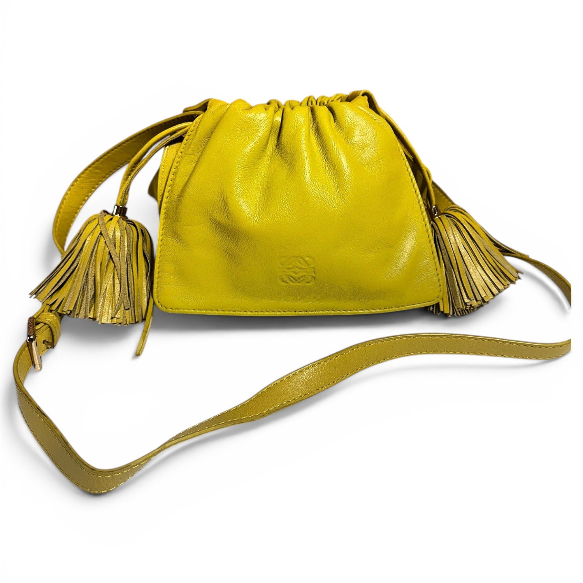 Leather handbag