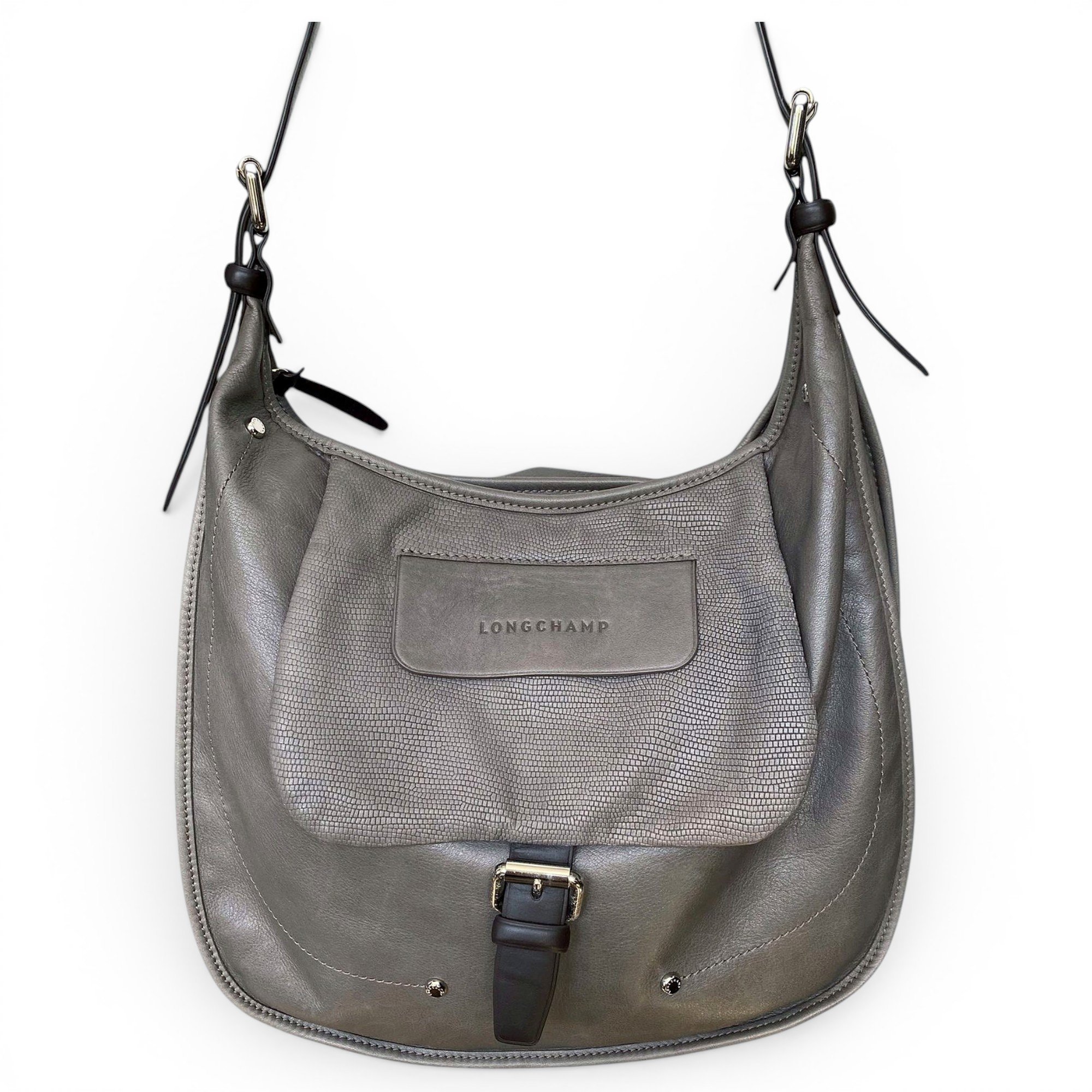 Balzane leather crossbody bag