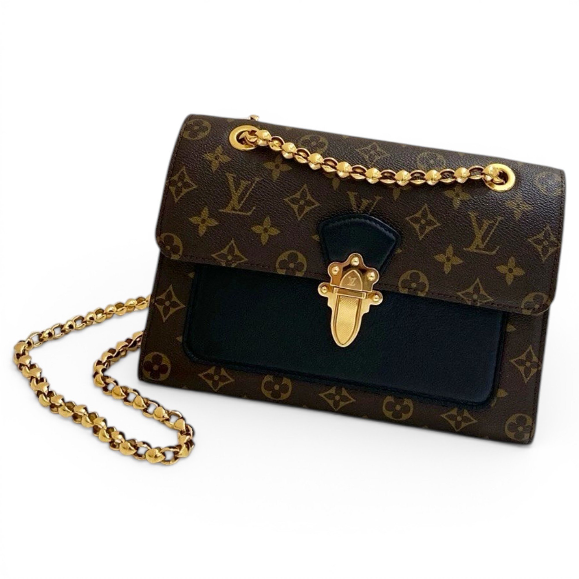 Victoire leather handbag