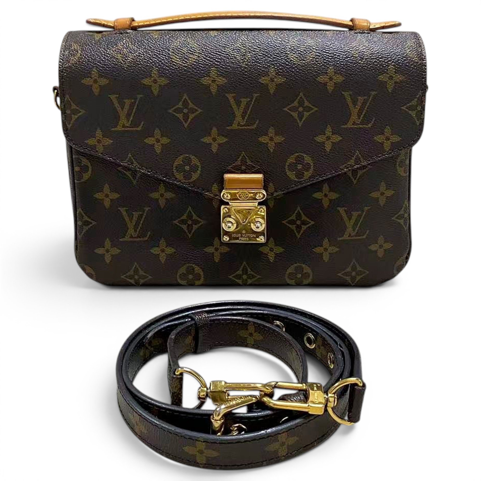Metis leather crossbody bag