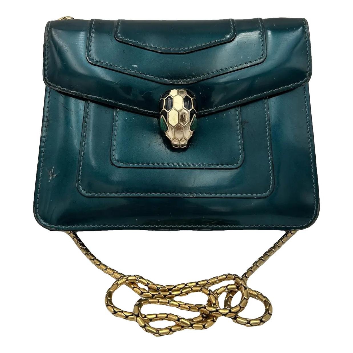 Bvlgari Serpenti leather crossbody bag