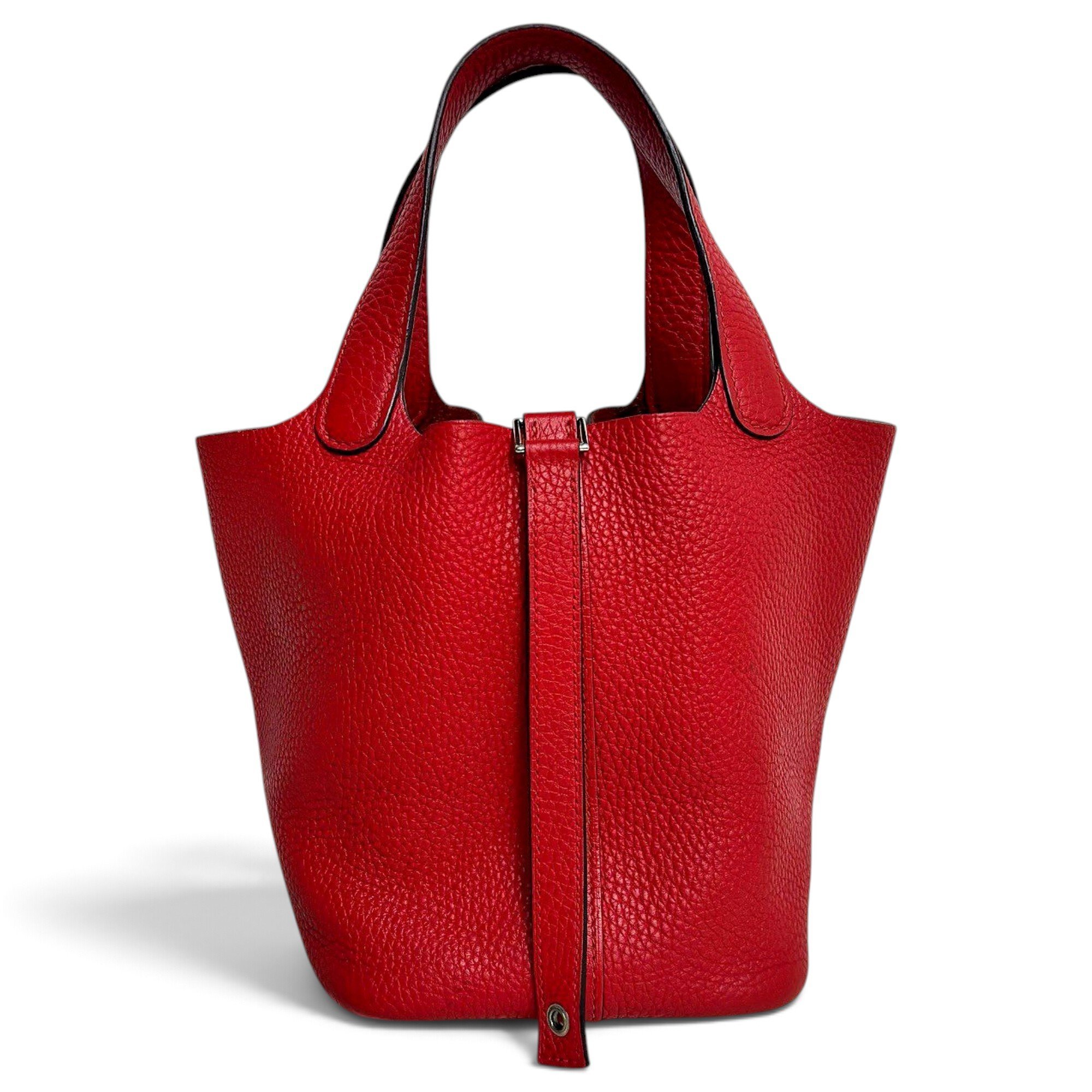 Picotin leather handbag