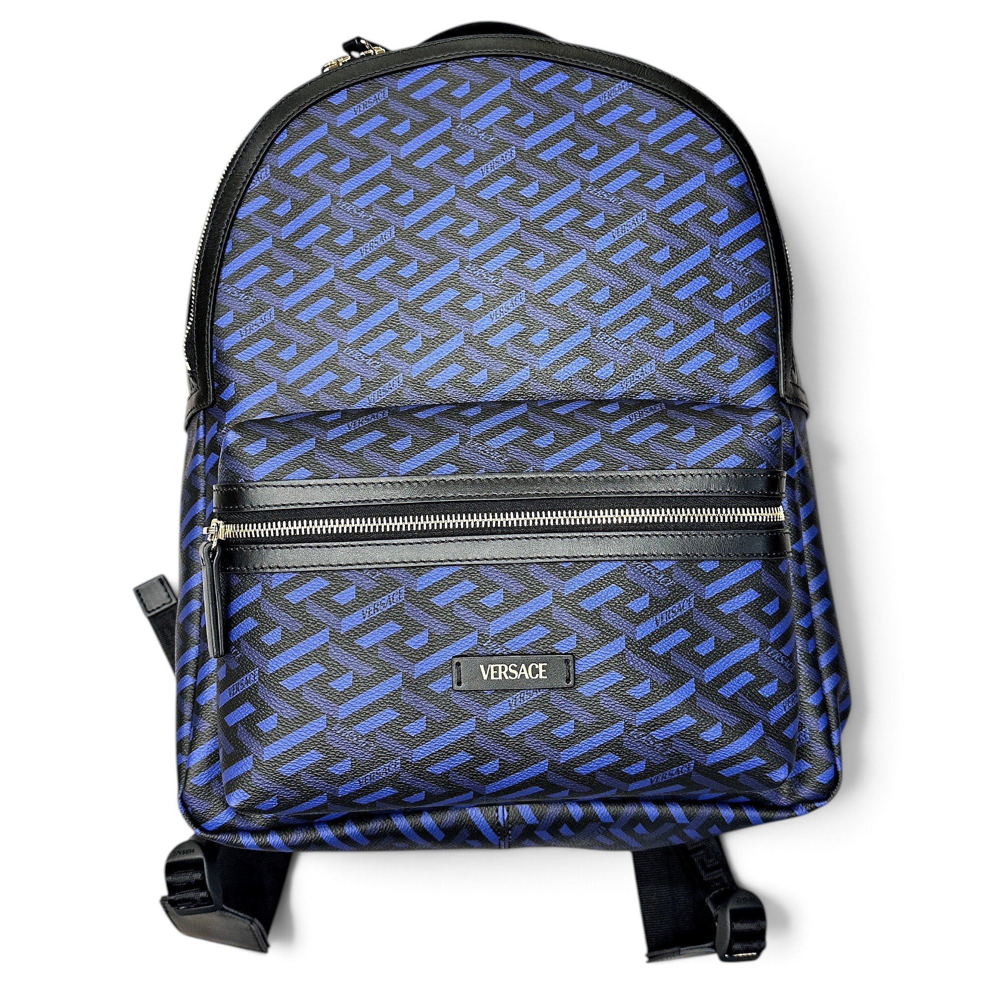 Leather backpack