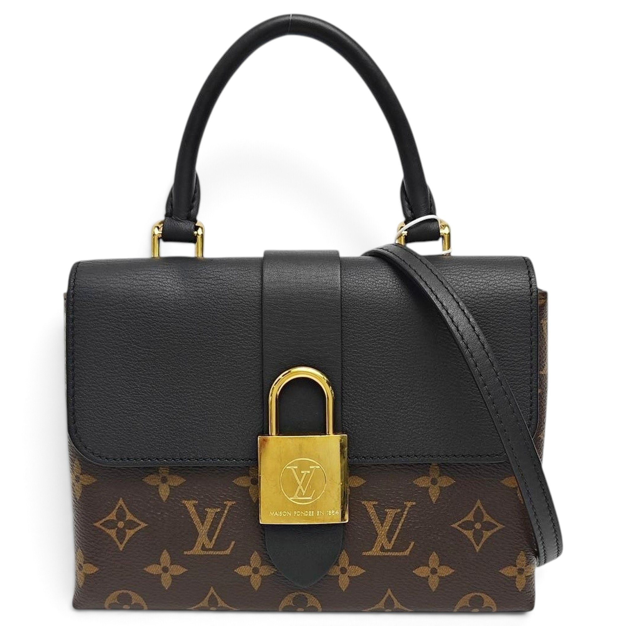 Locky BB leather handbag
