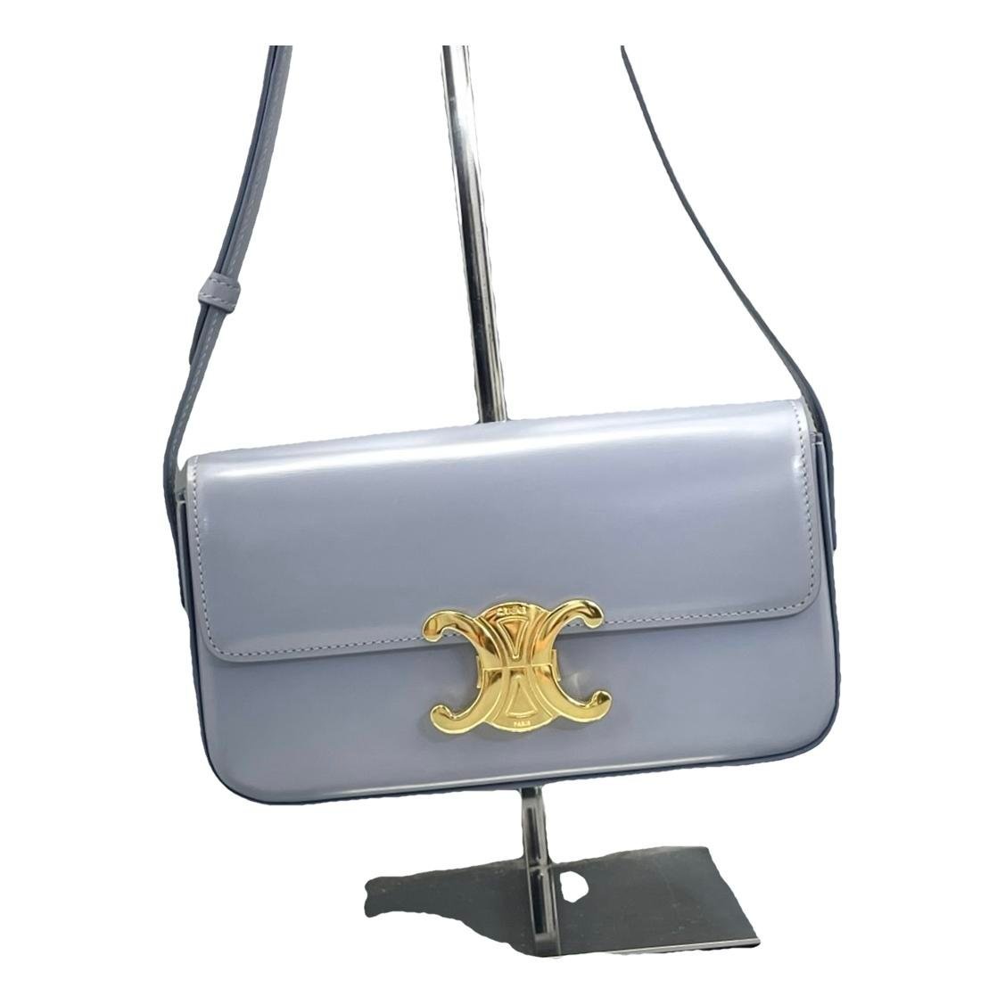 Triomphe Long leather handbag