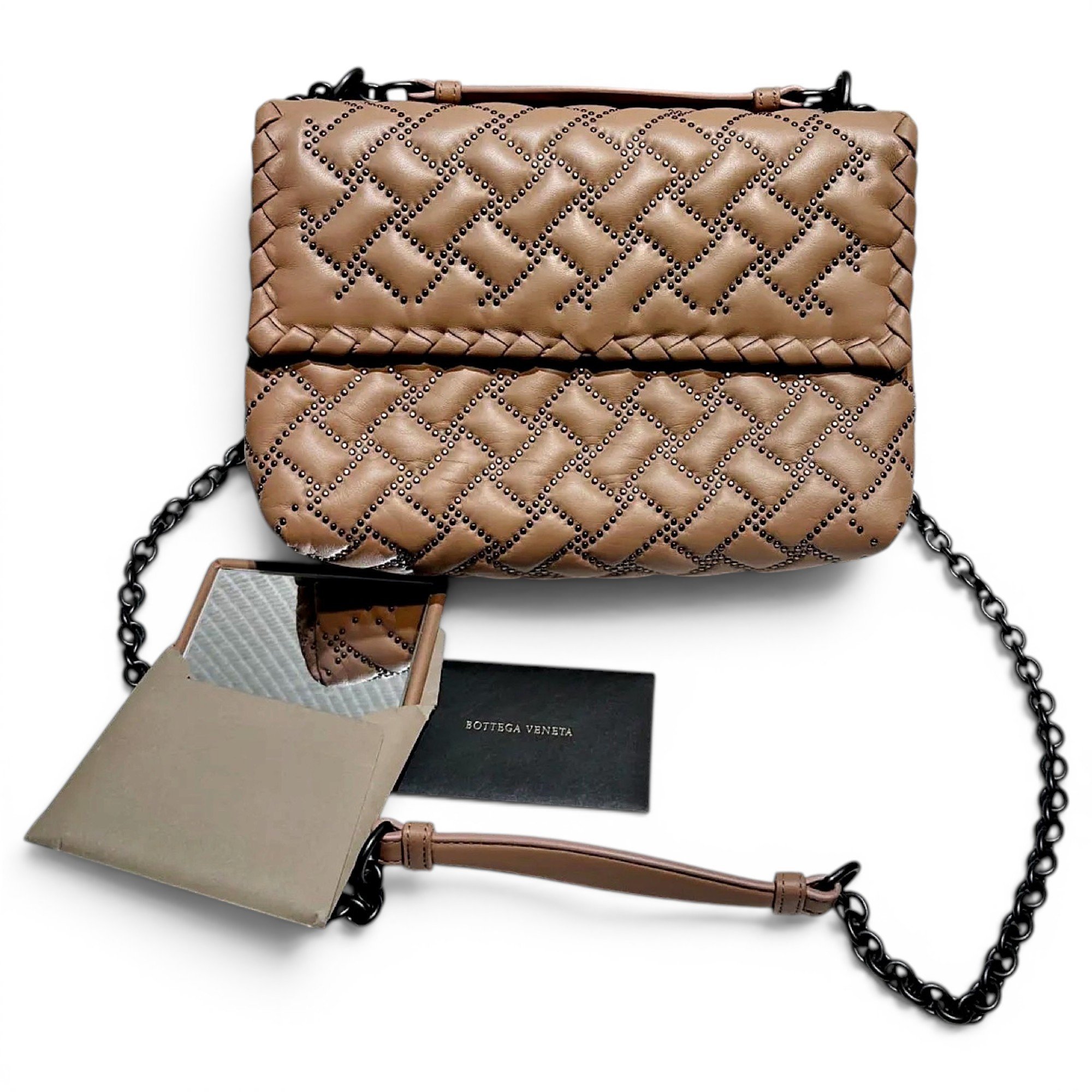 Olimpia leather handbag