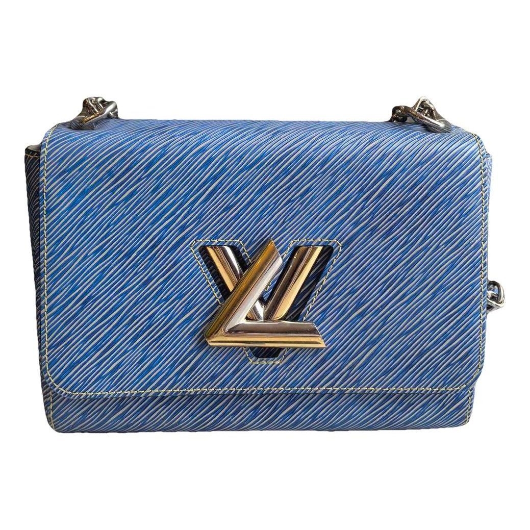 Twist leather handbag
