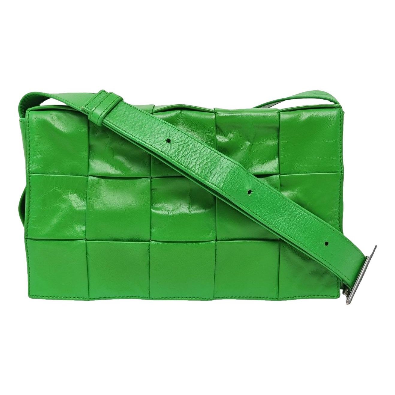 Brick Cassette leather handbag