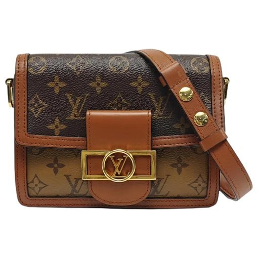 Dauphine leather mini bag