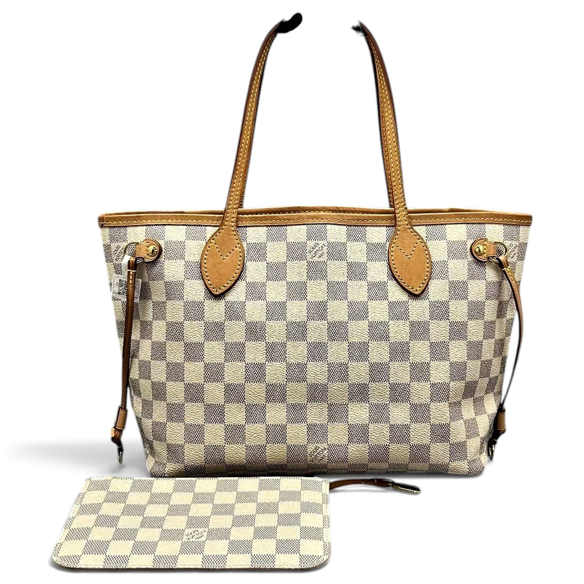 Neverfull leather tote