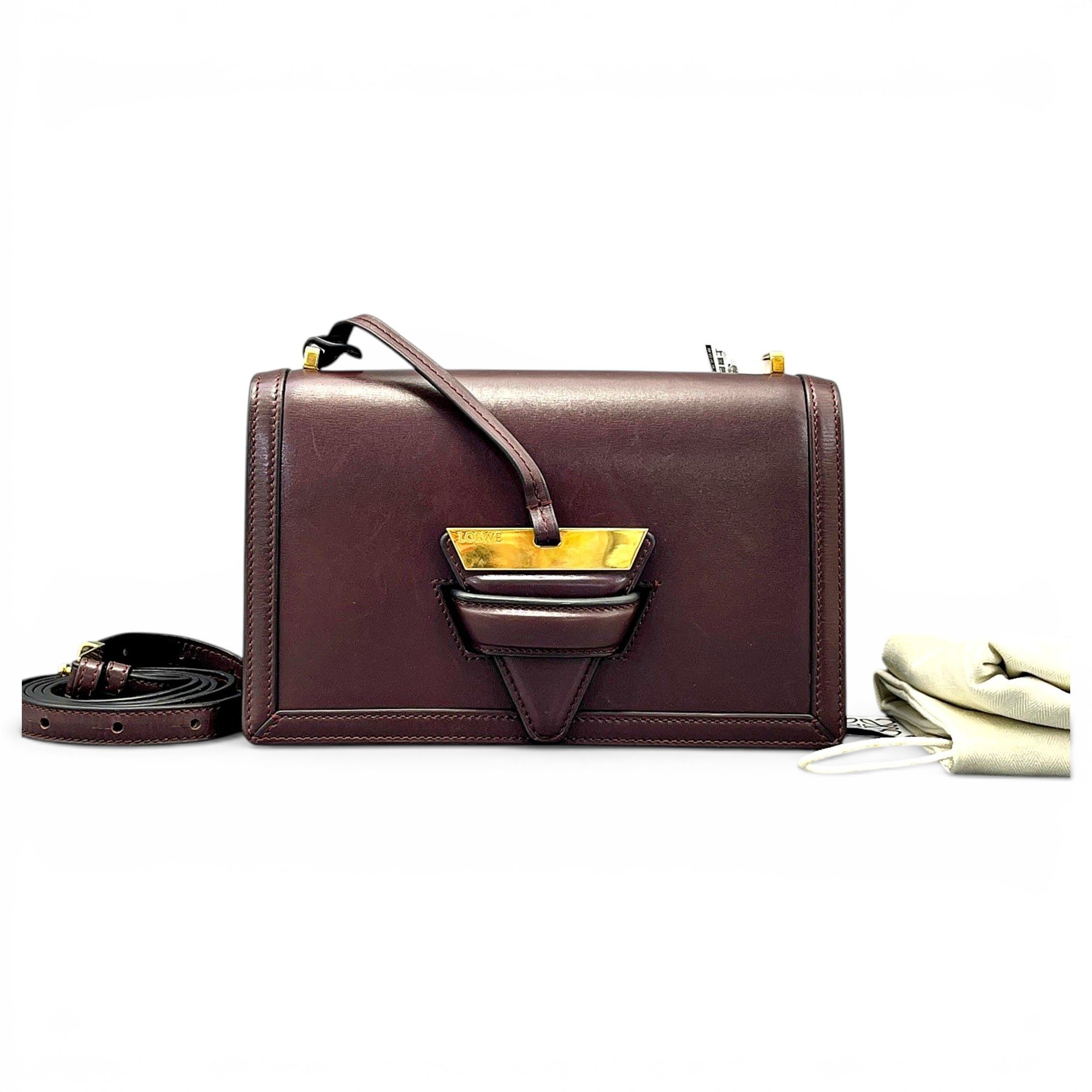Barcelona leather handbag