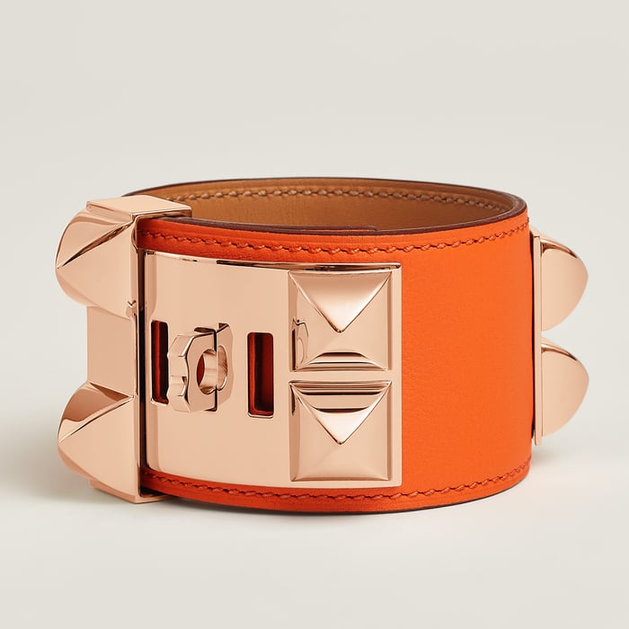 Orange Minium Collier De Chien Bracelet