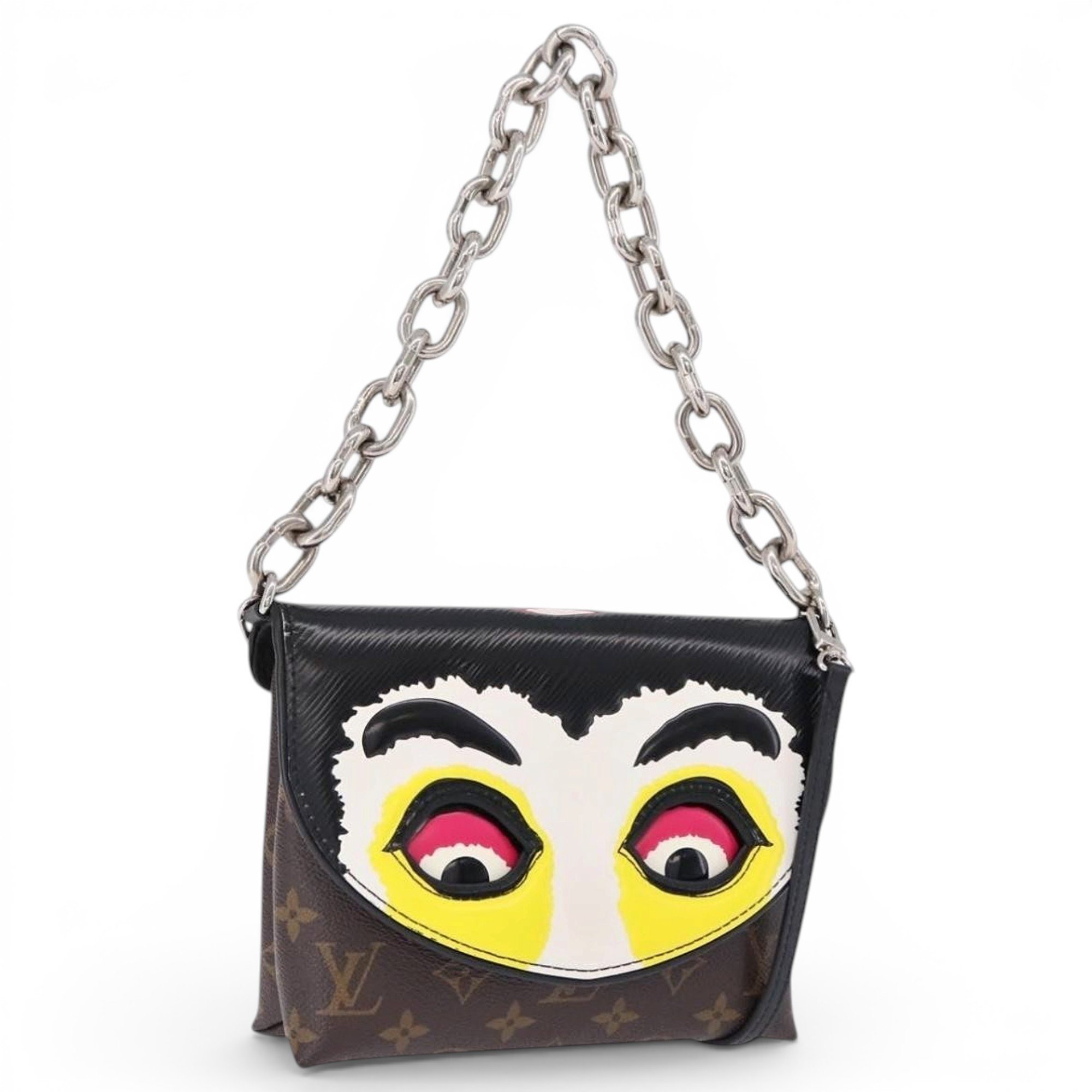Kabuki leather handbag