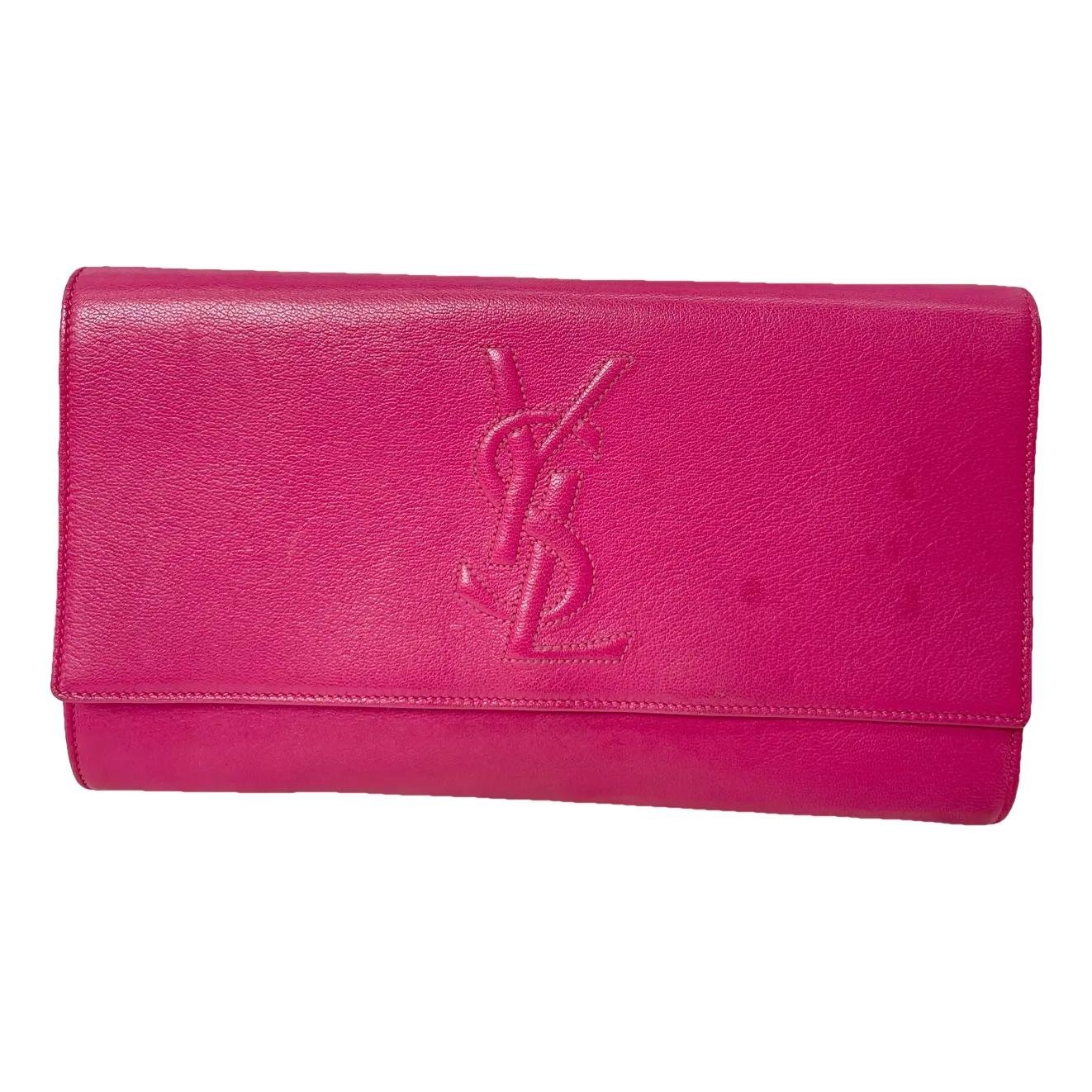 Kate monogramme leather clutch bag