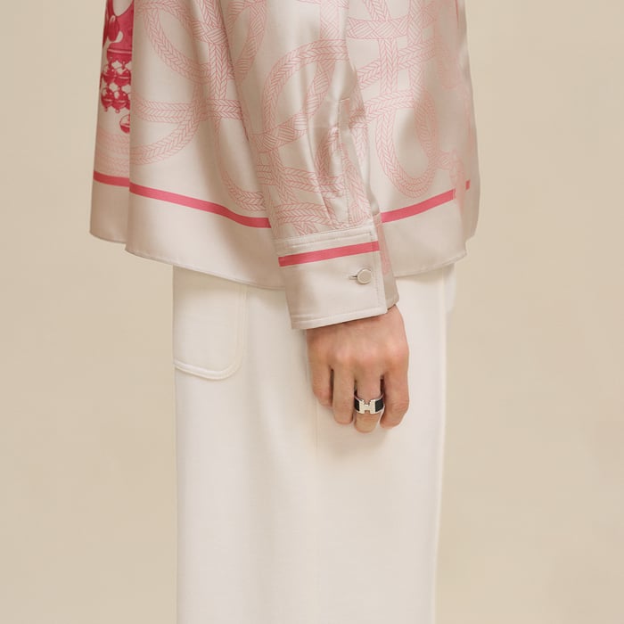 Beige Avoine "Palefroi Remix" Classic Shirt