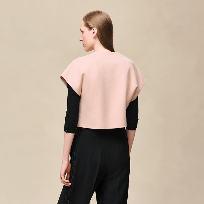Rose Palomino Short-sleeve Bolero Jacket