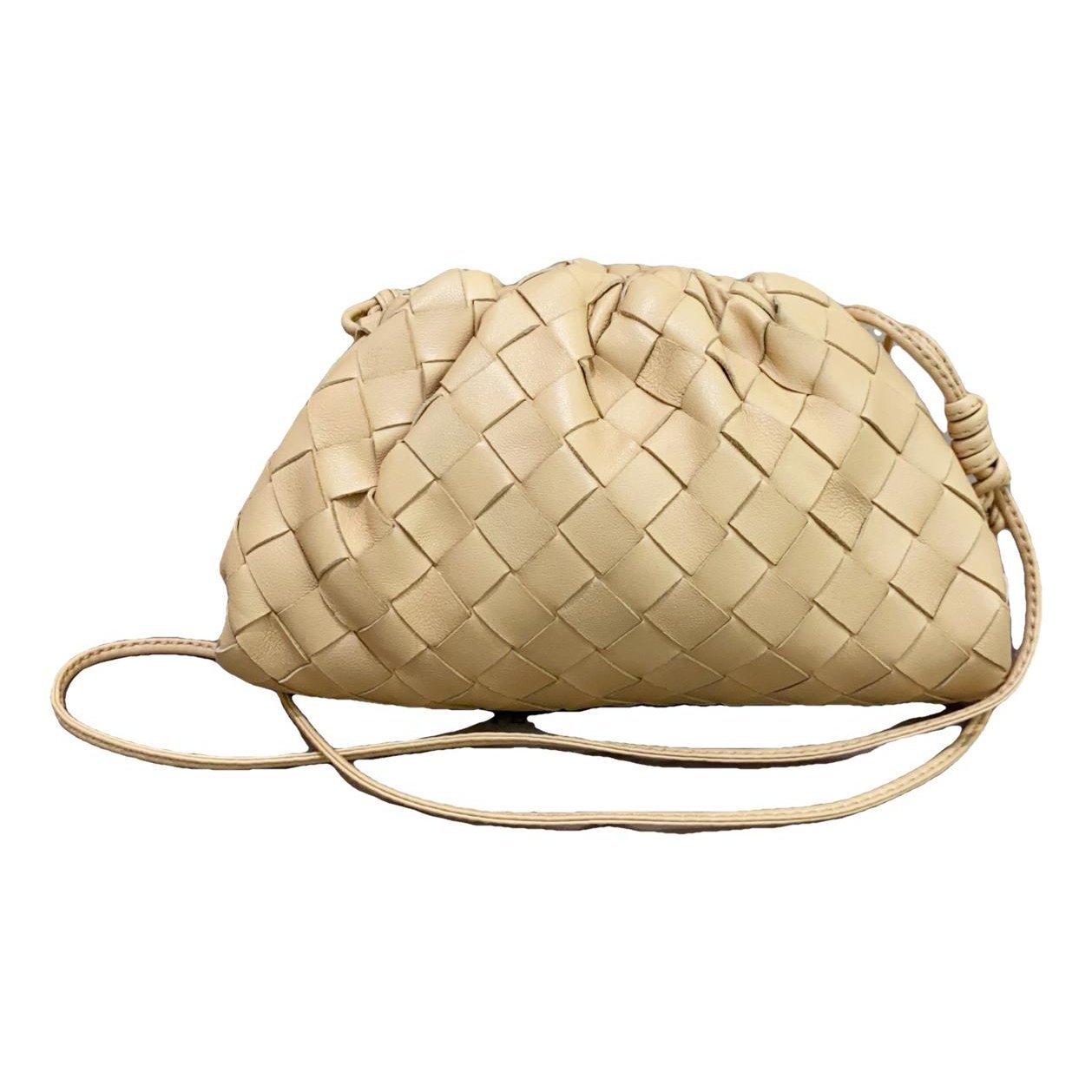 Pouch leather handbag