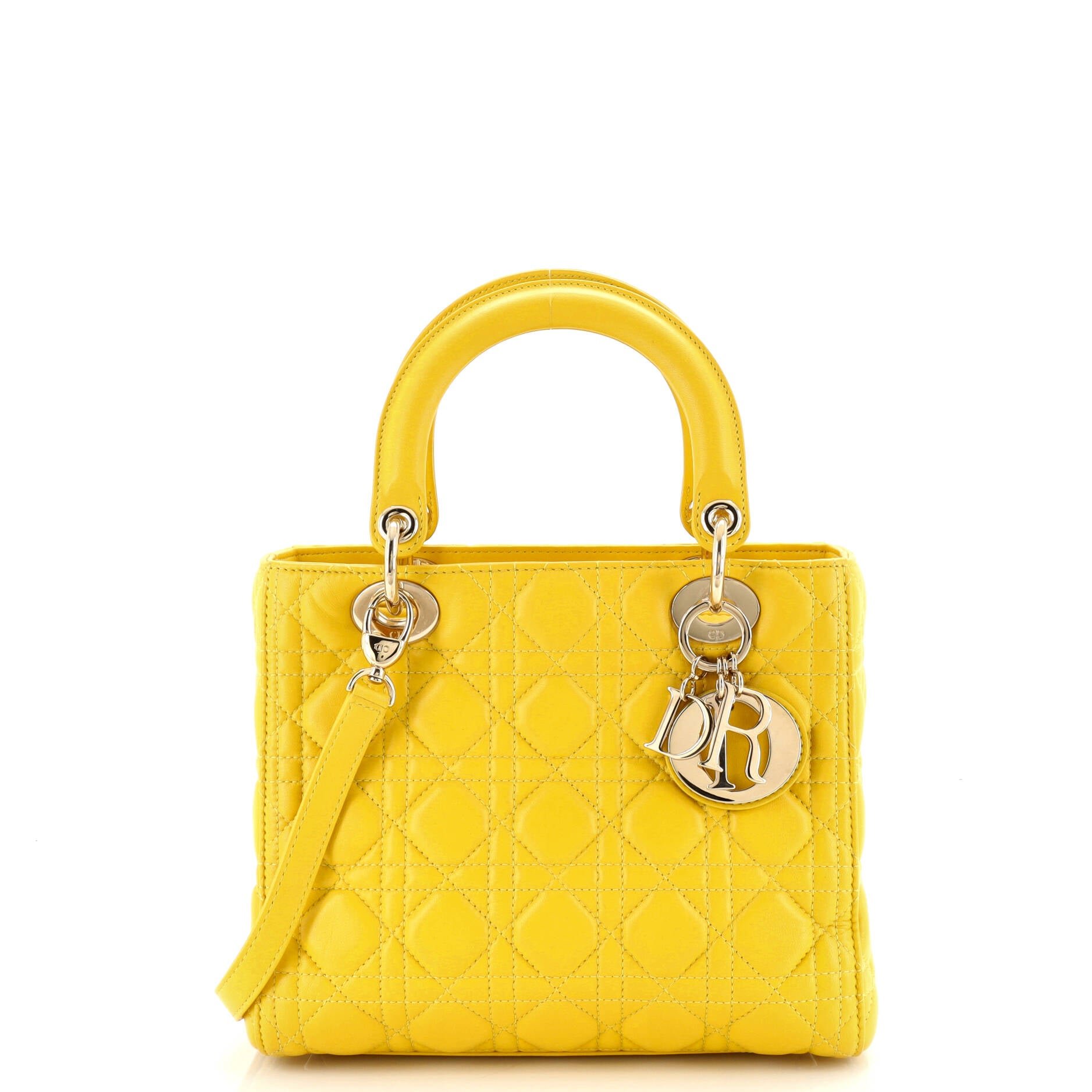 Dior Lady Dior Bag Cannage Quilt Lambskin Medium