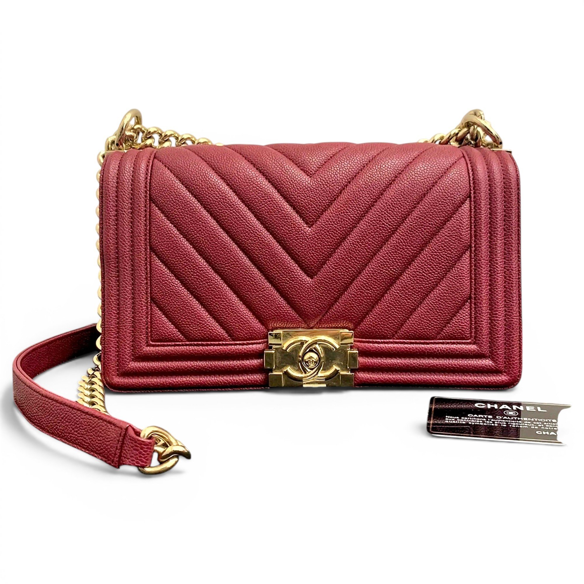 Boy leather crossbody bag