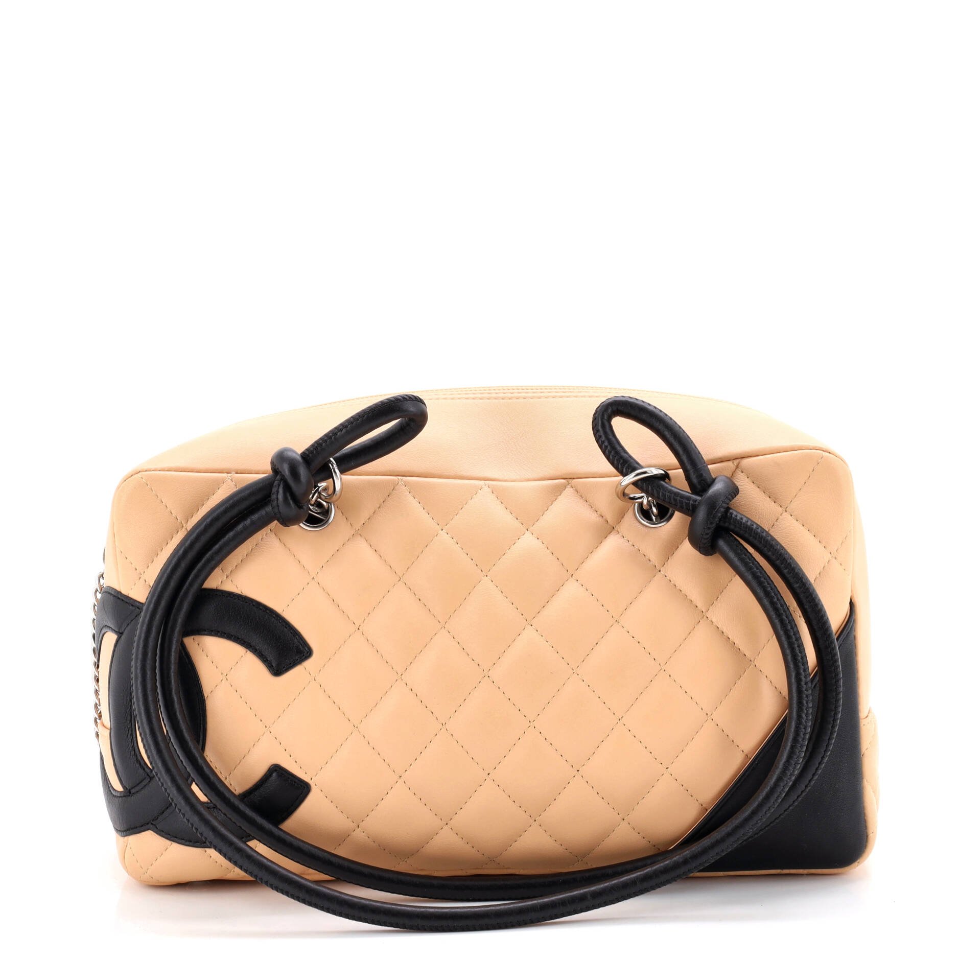 Cambon Bowler Bag Quilted Leather Medium