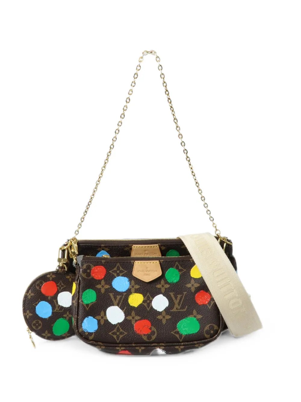 x Yayoi Kusama 2023 Multi Pochette Accessoires shoulder bag
