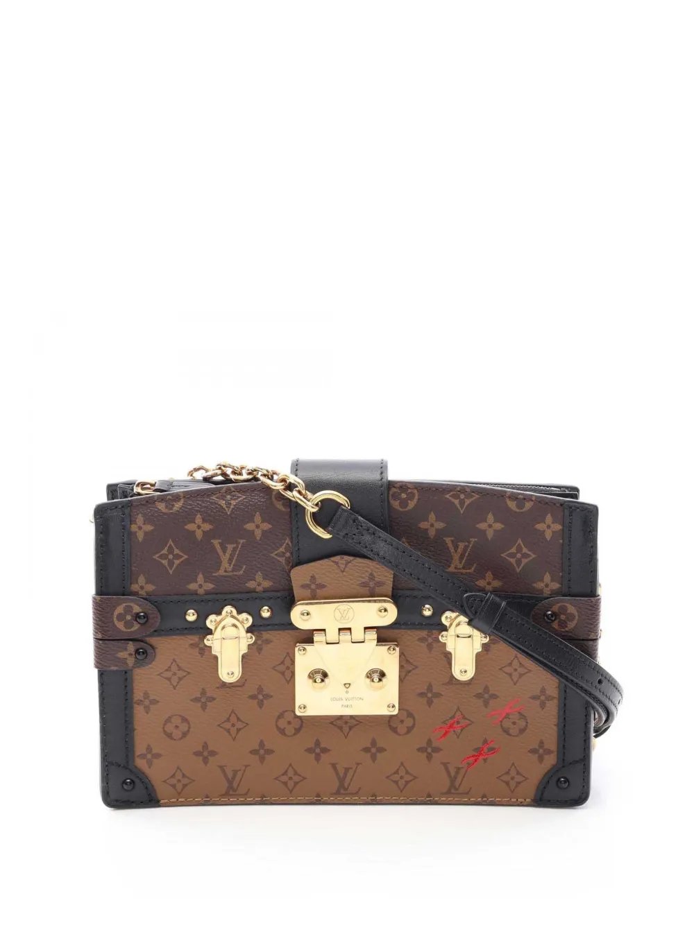 2020 Monogram Reverse Trunk Clutch crossbody bag
