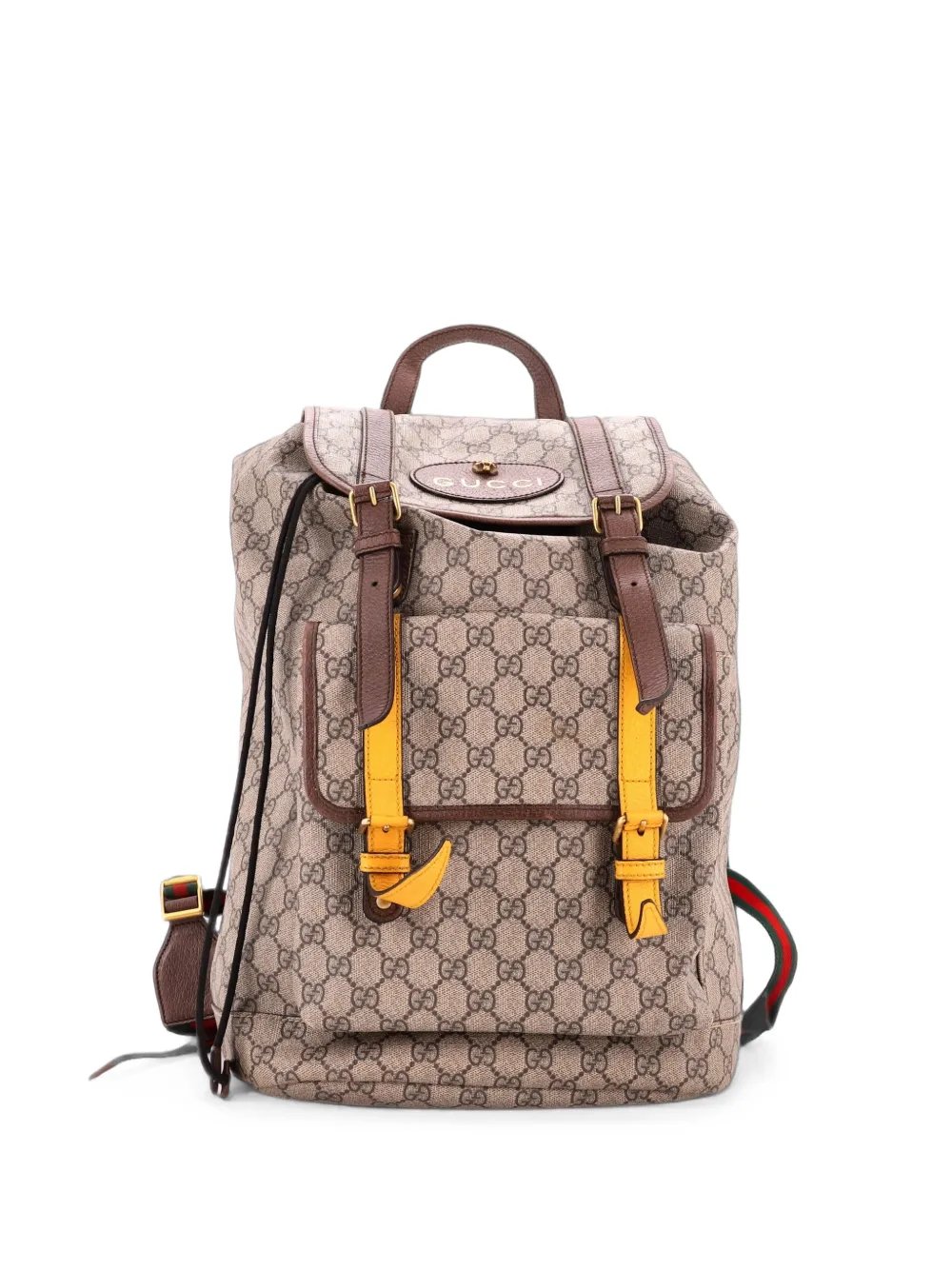 Courrier Soft GG Coated Canvas Large backpack