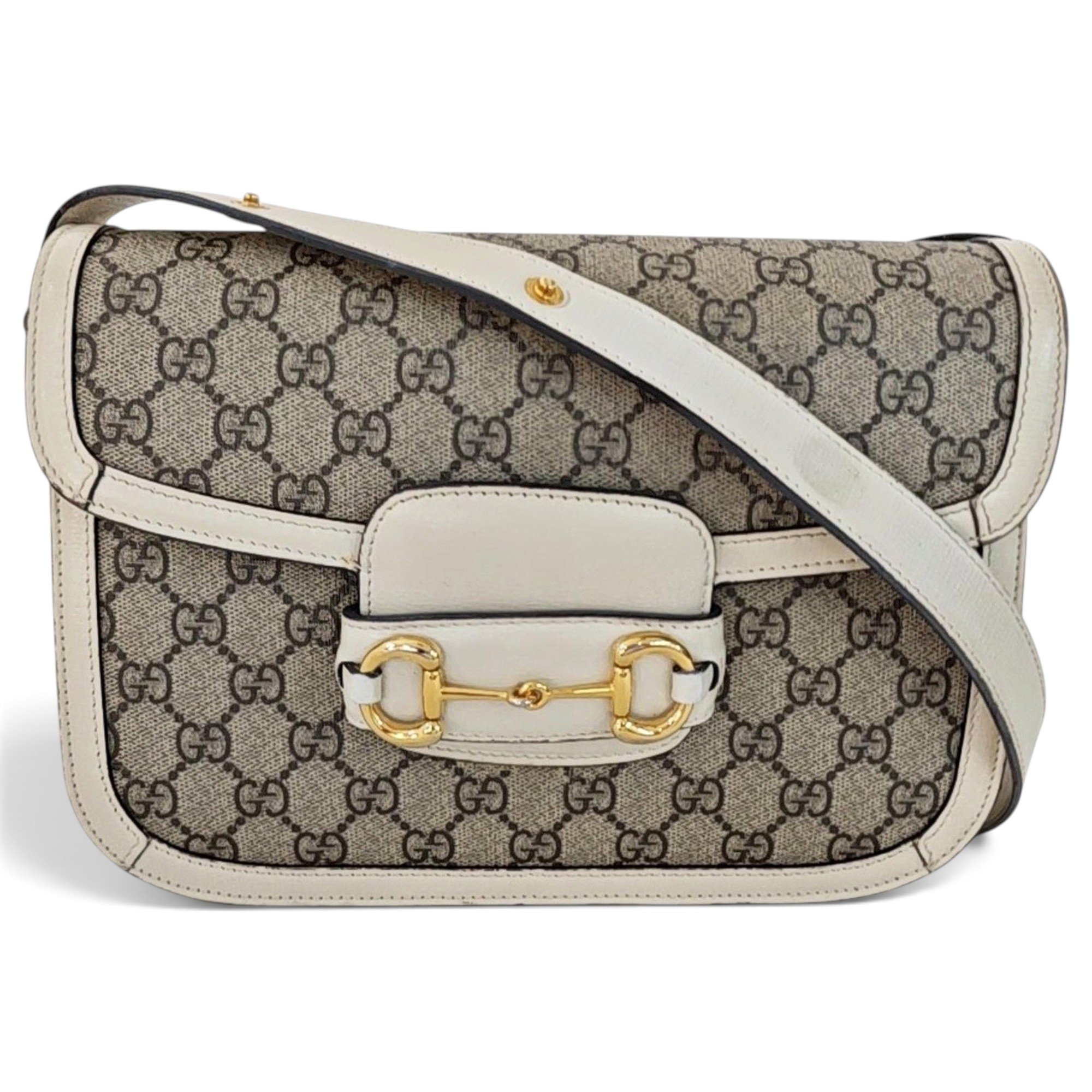 Handle Horsebit 1955 leather handbag