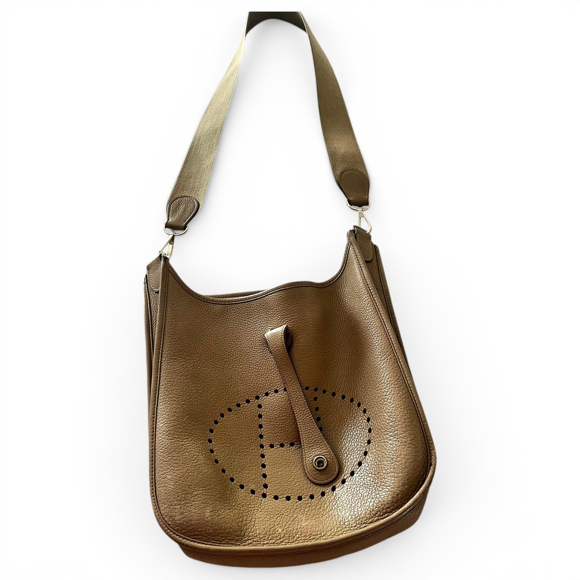 Evelyne leather crossbody bag