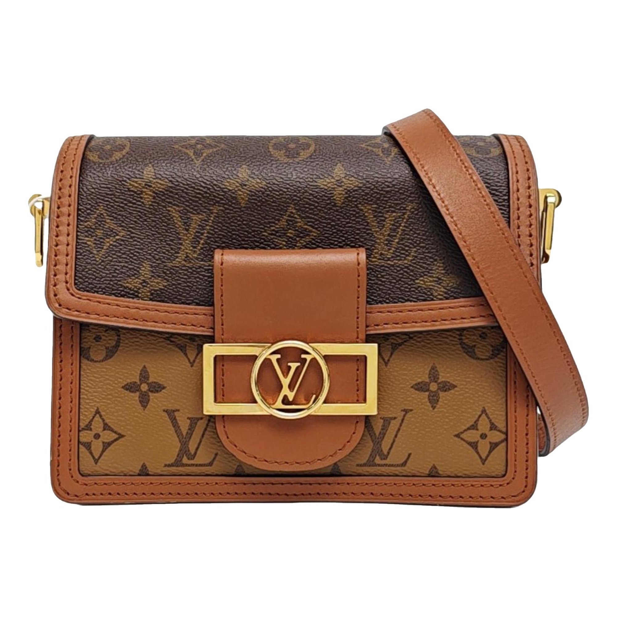 Dauphine leather mini bag