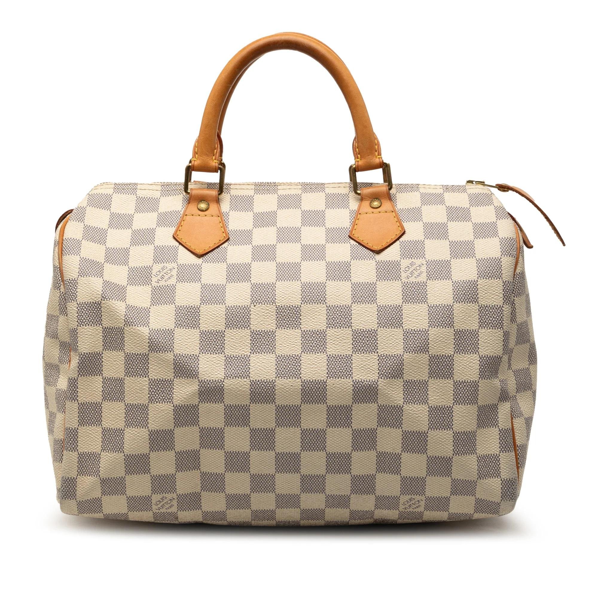 Speedy leather bag