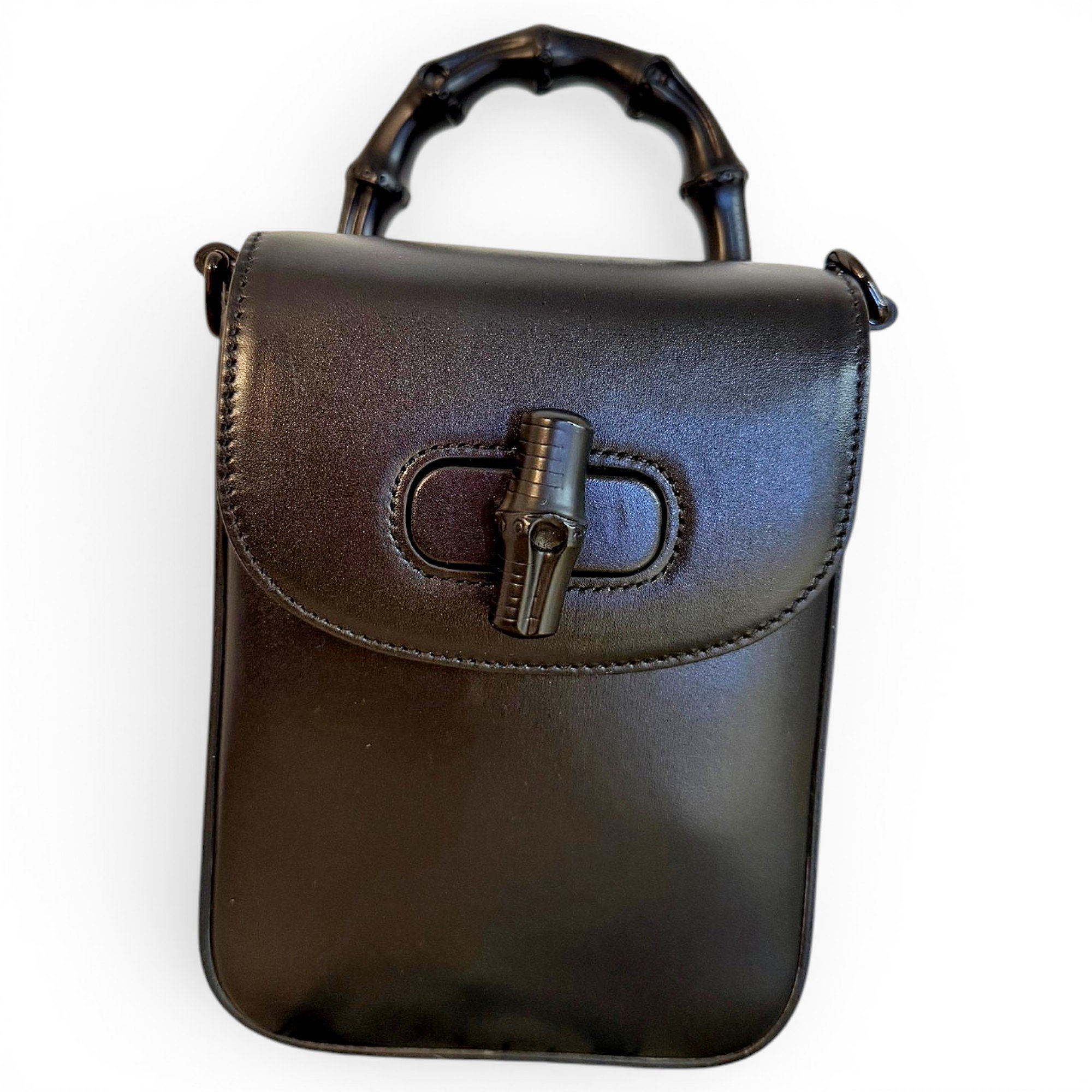 Leather backpack