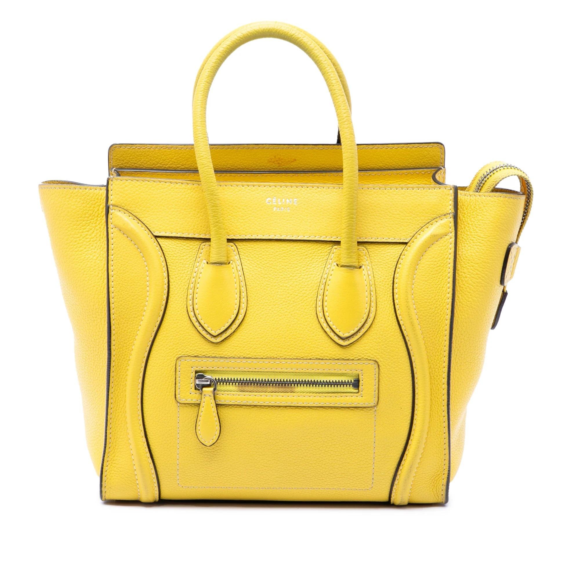 Luggage pony-style calfskin handbag
