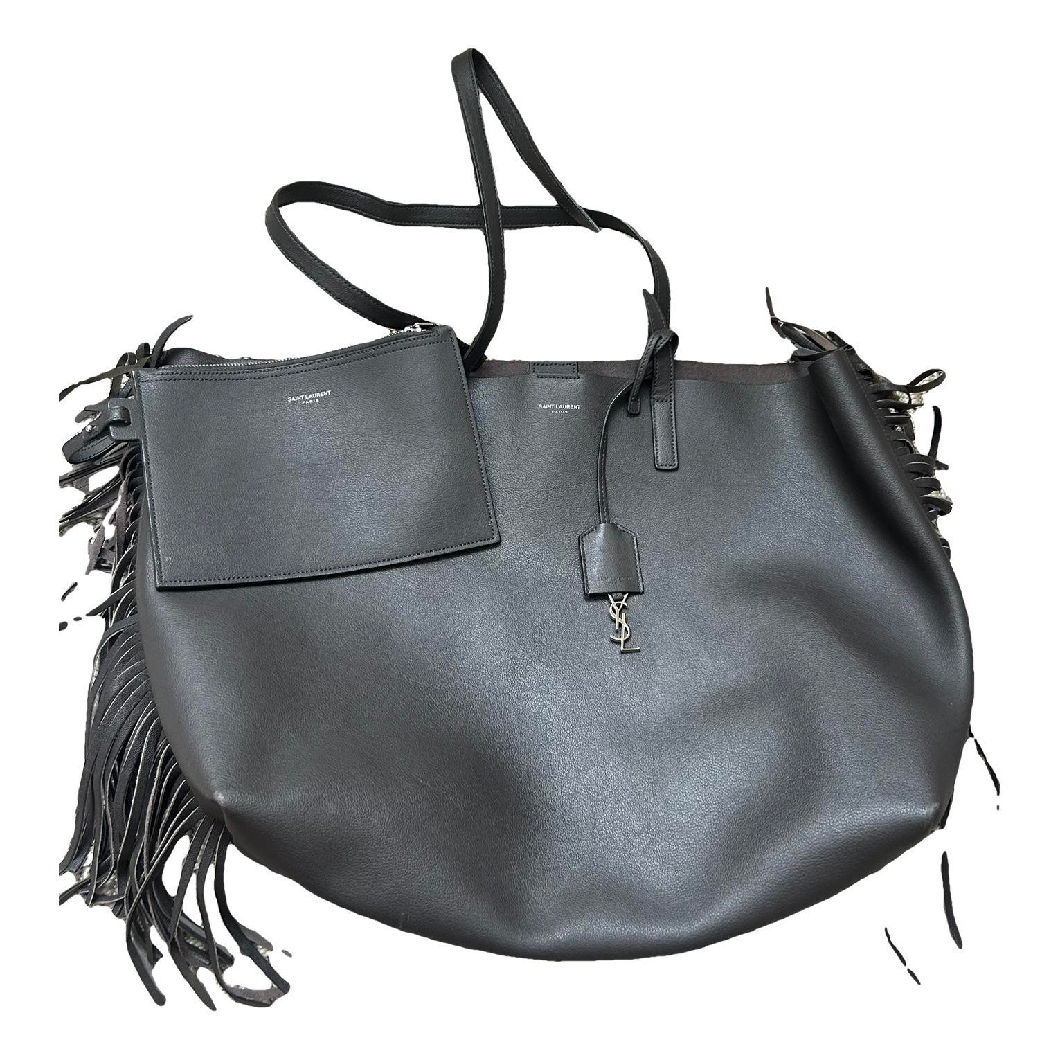 Saint Laurent Shopping leather tote