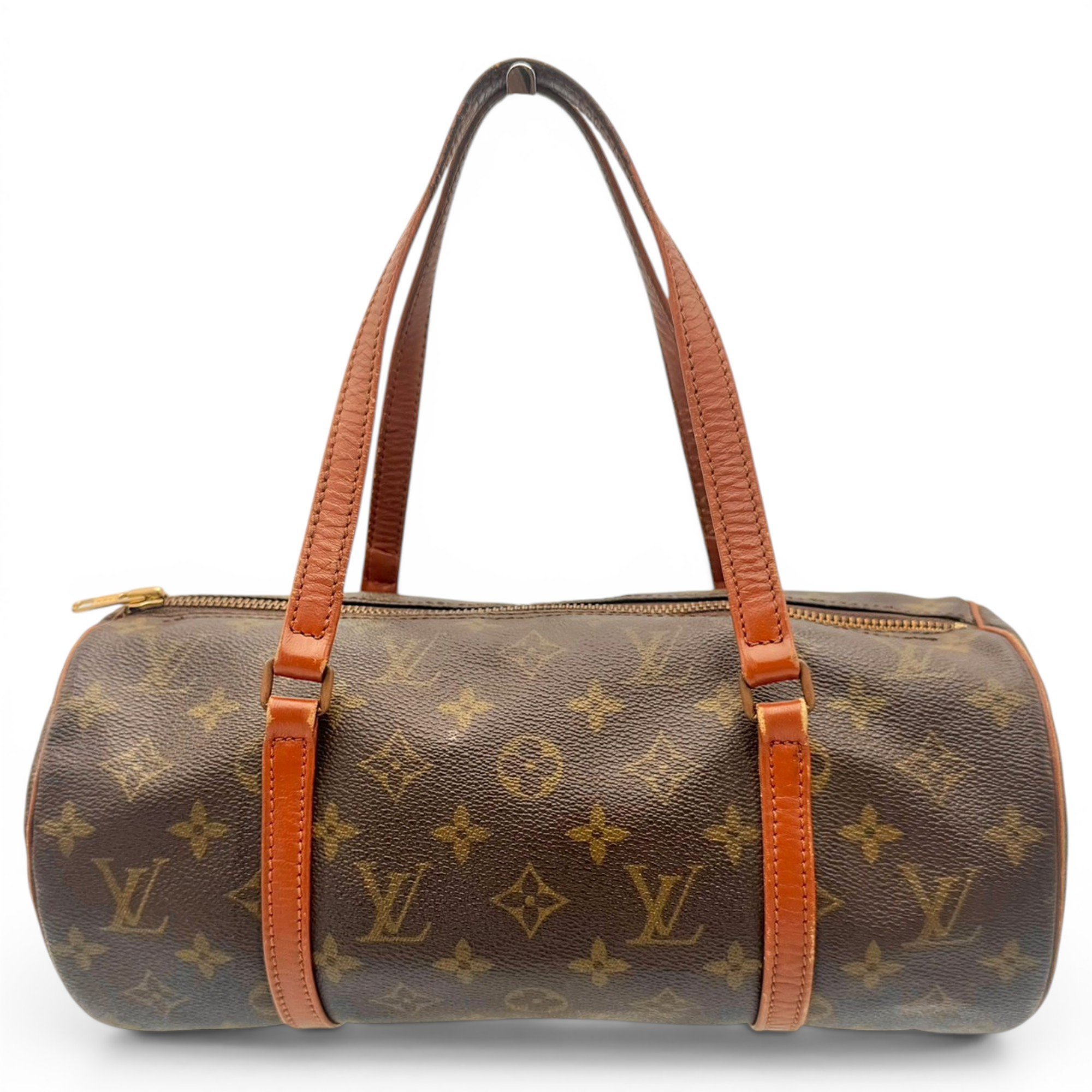 Papillon leather handbag