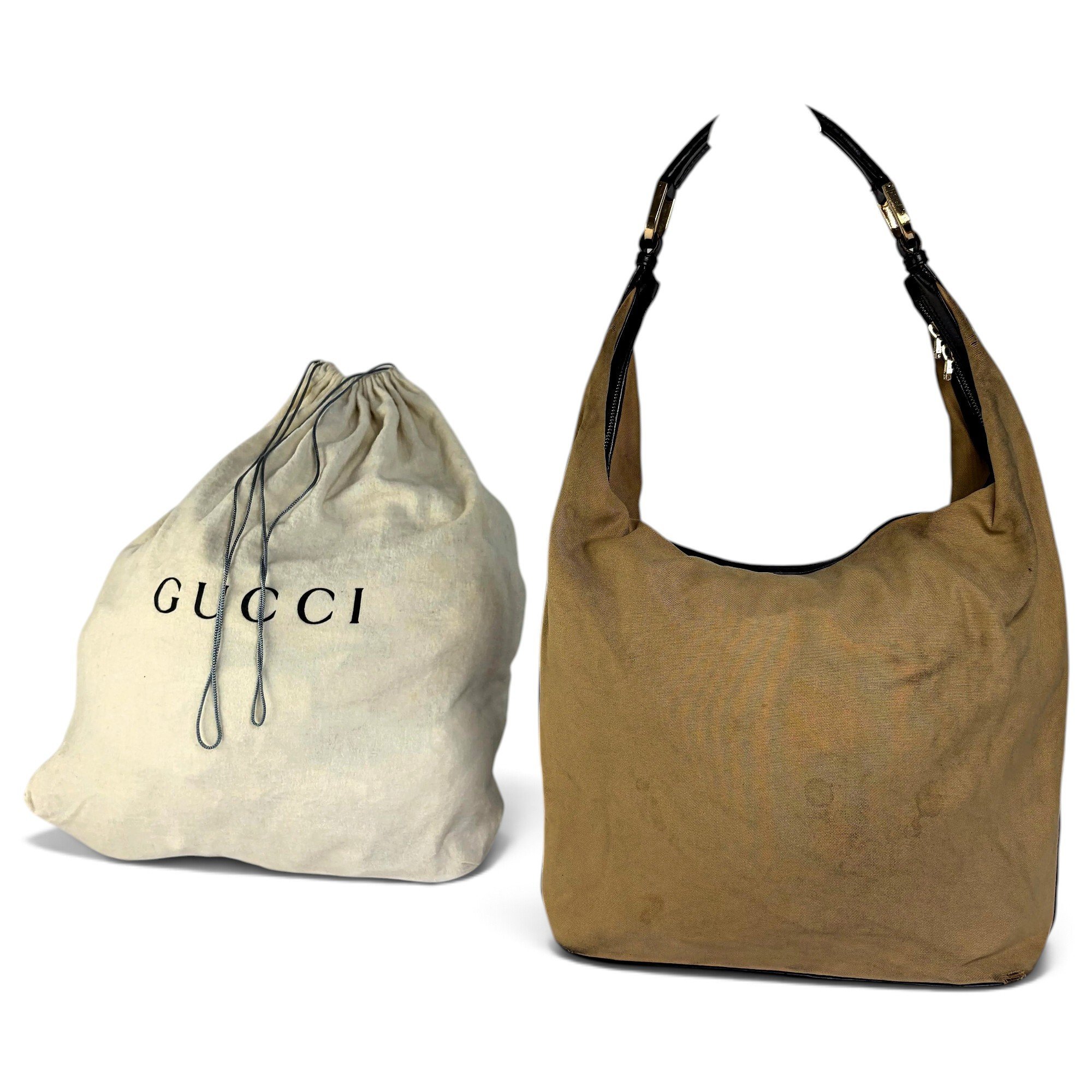 Hobo leather handbag