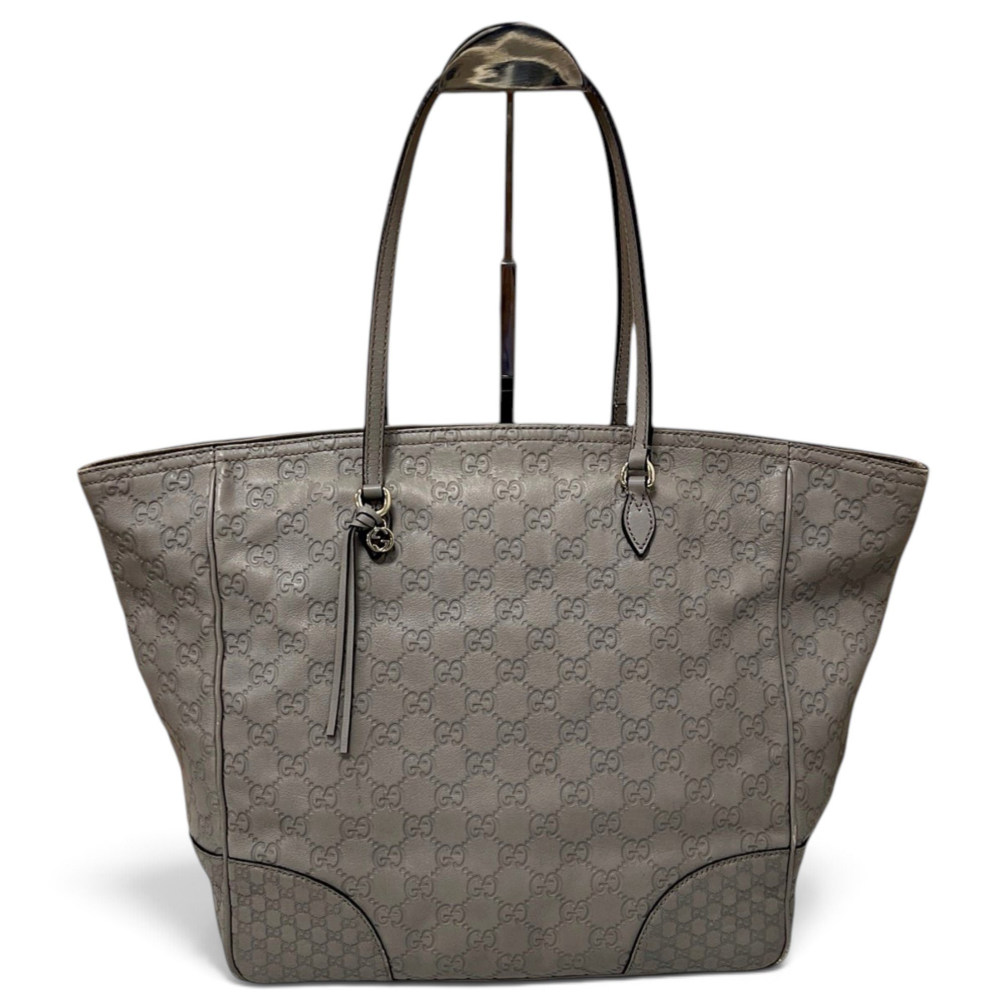 Leather tote