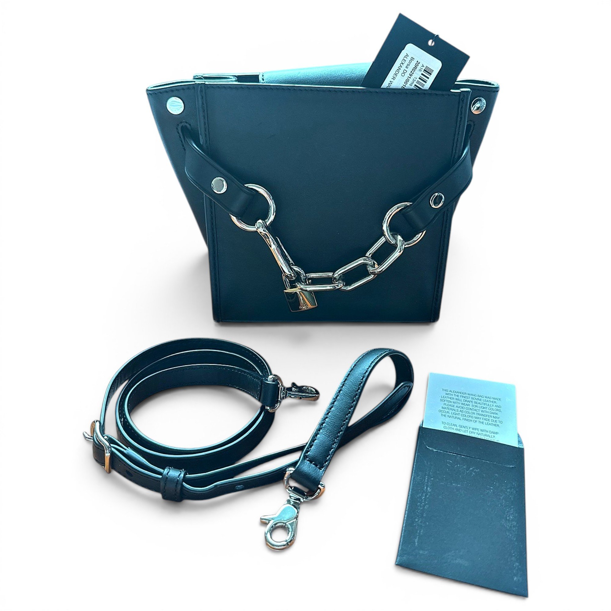 Attica leather crossbody bag