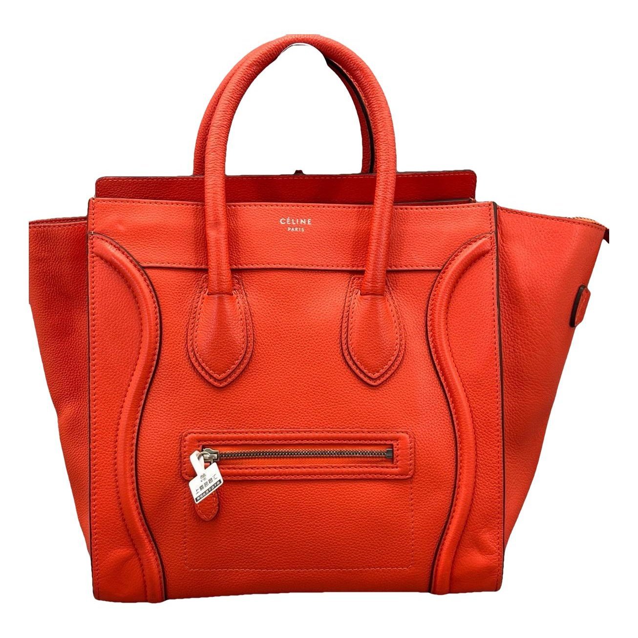 Luggage leather handbag
