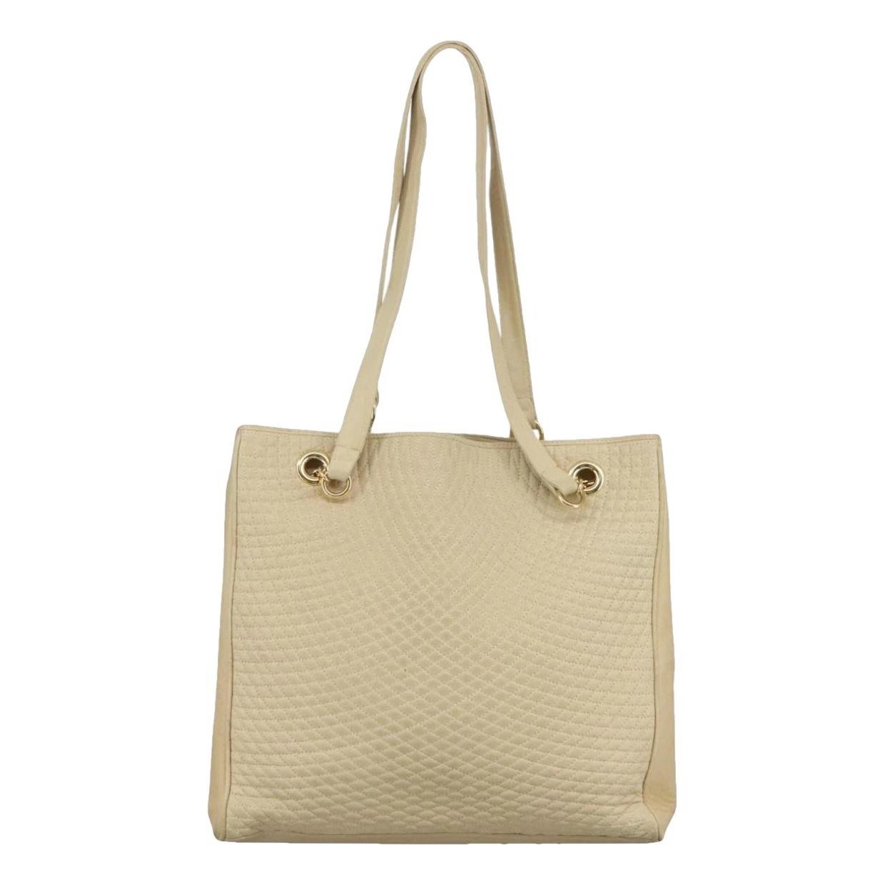 Leather tote