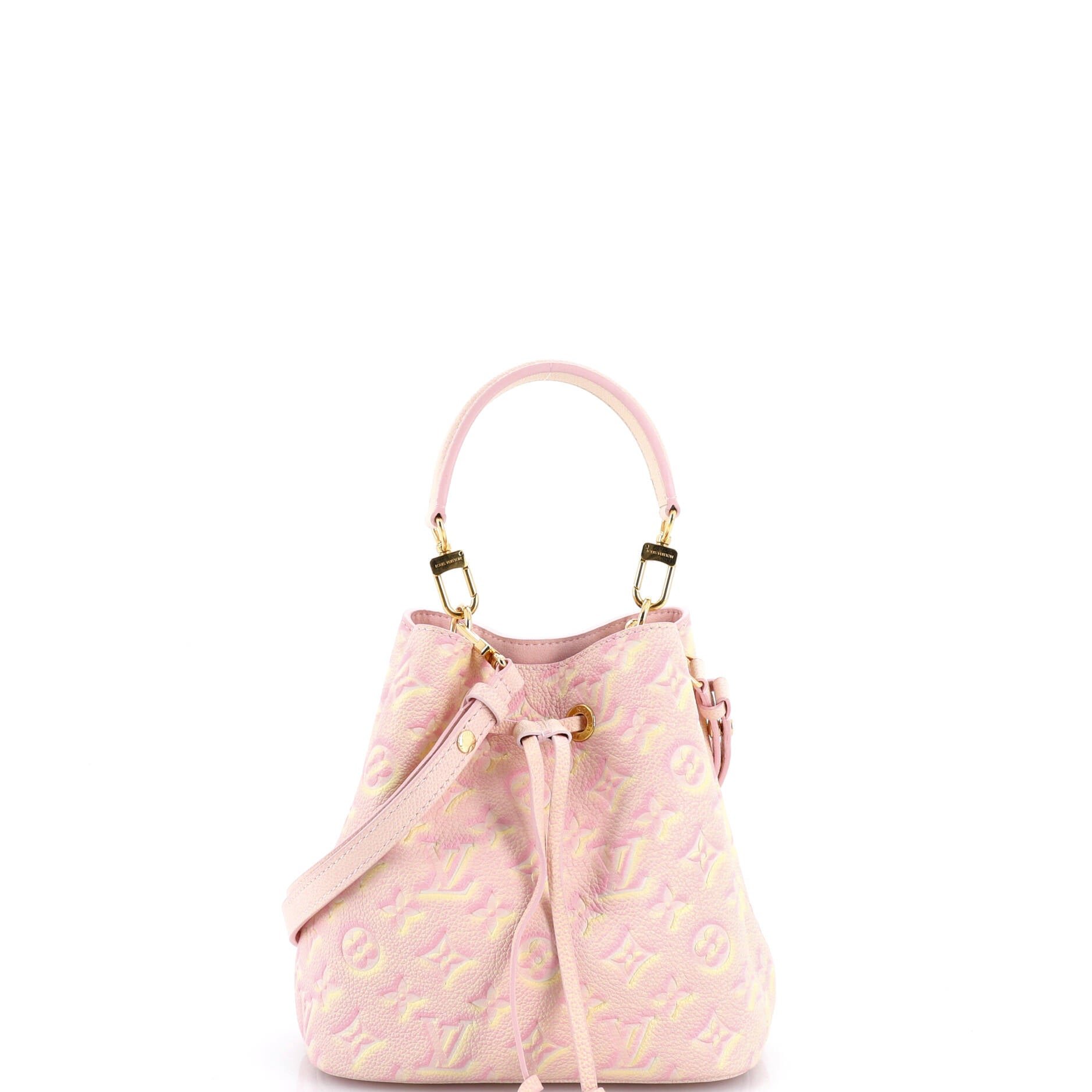 Louis Vuitton NeoNoe Handbag Stardust Monogram Empreinte Leather BB