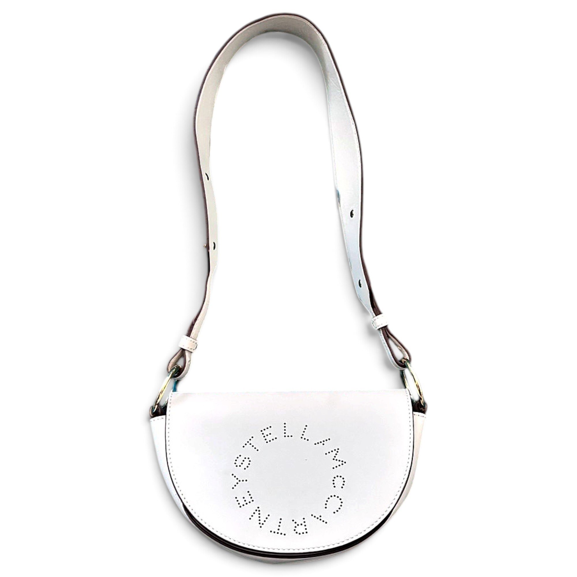 Logo vegan leather handbag