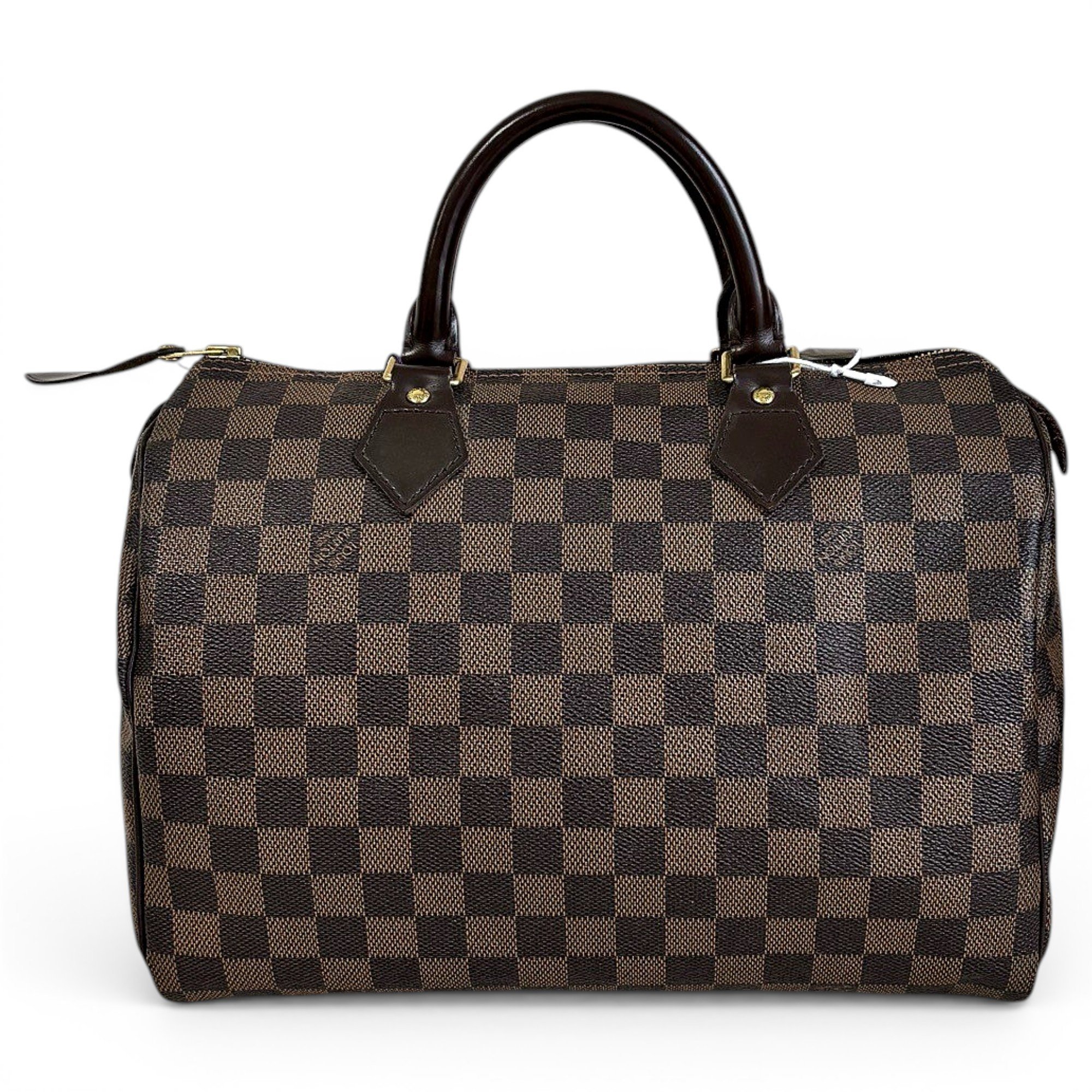 Speedy leather handbag