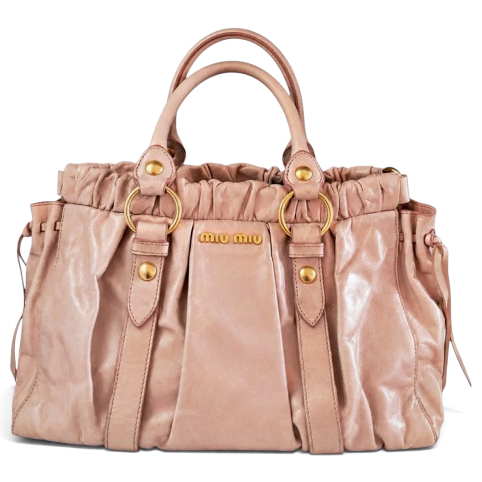 Vitello leather handbag
