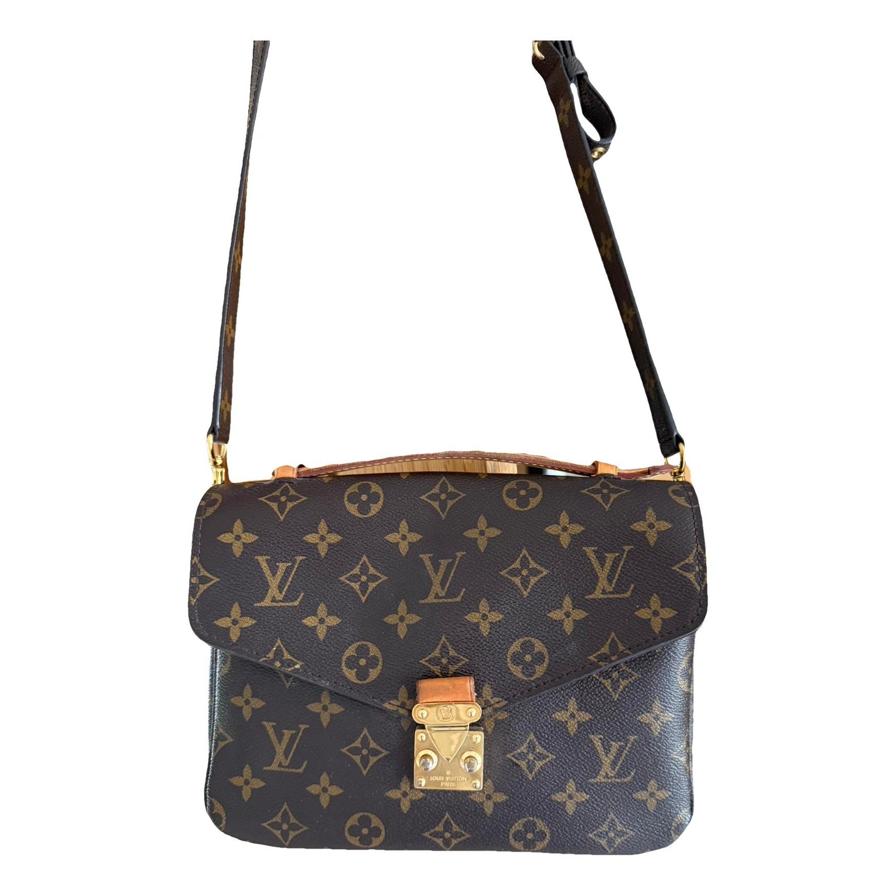 Metis leather crossbody bag